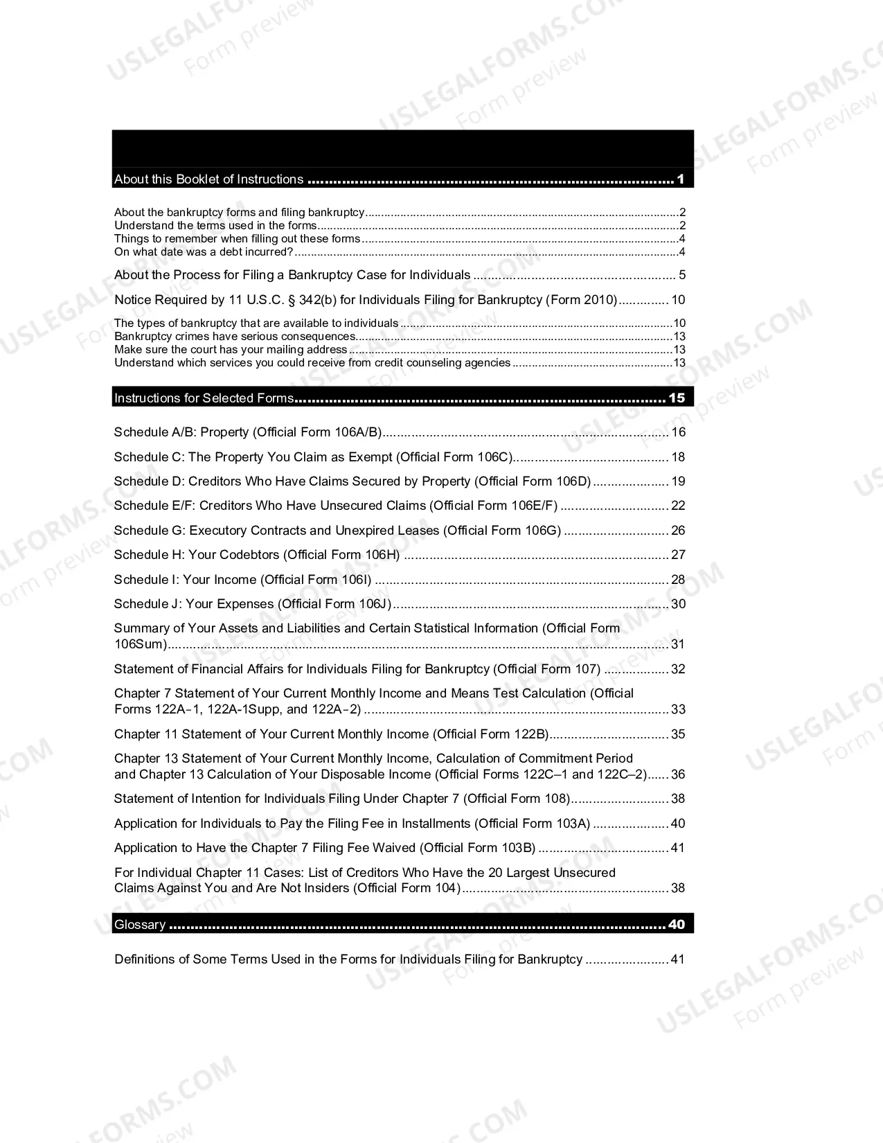 Preview Adversary Proceeding - Instructions