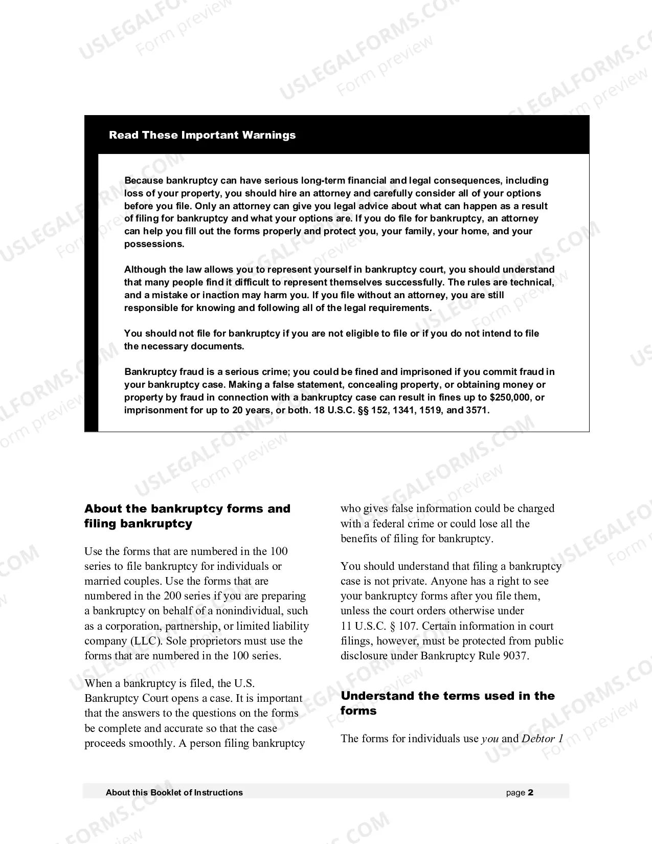 Preview Adversary Proceeding - Instructions