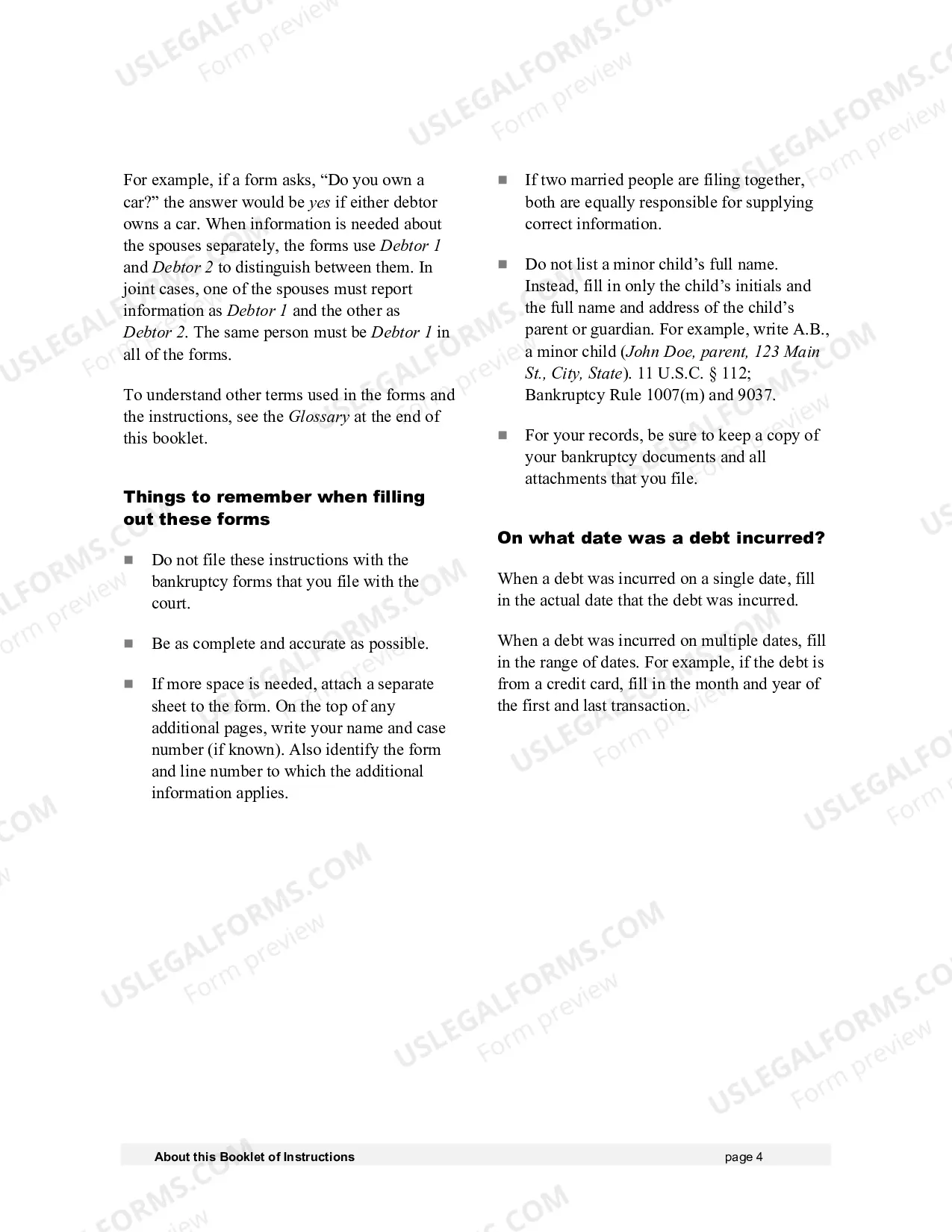 Preview Adversary Proceeding - Instructions