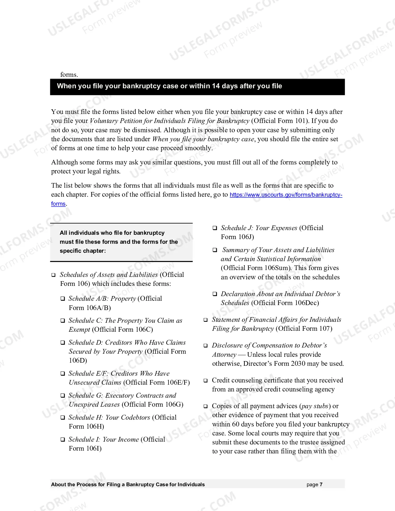 Preview Adversary Proceeding - Instructions