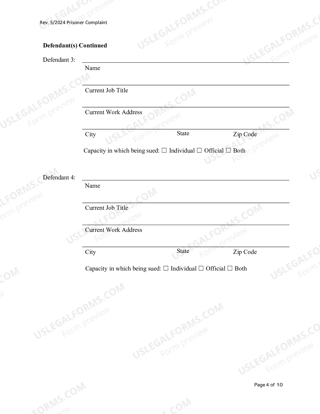 Preview Complaint