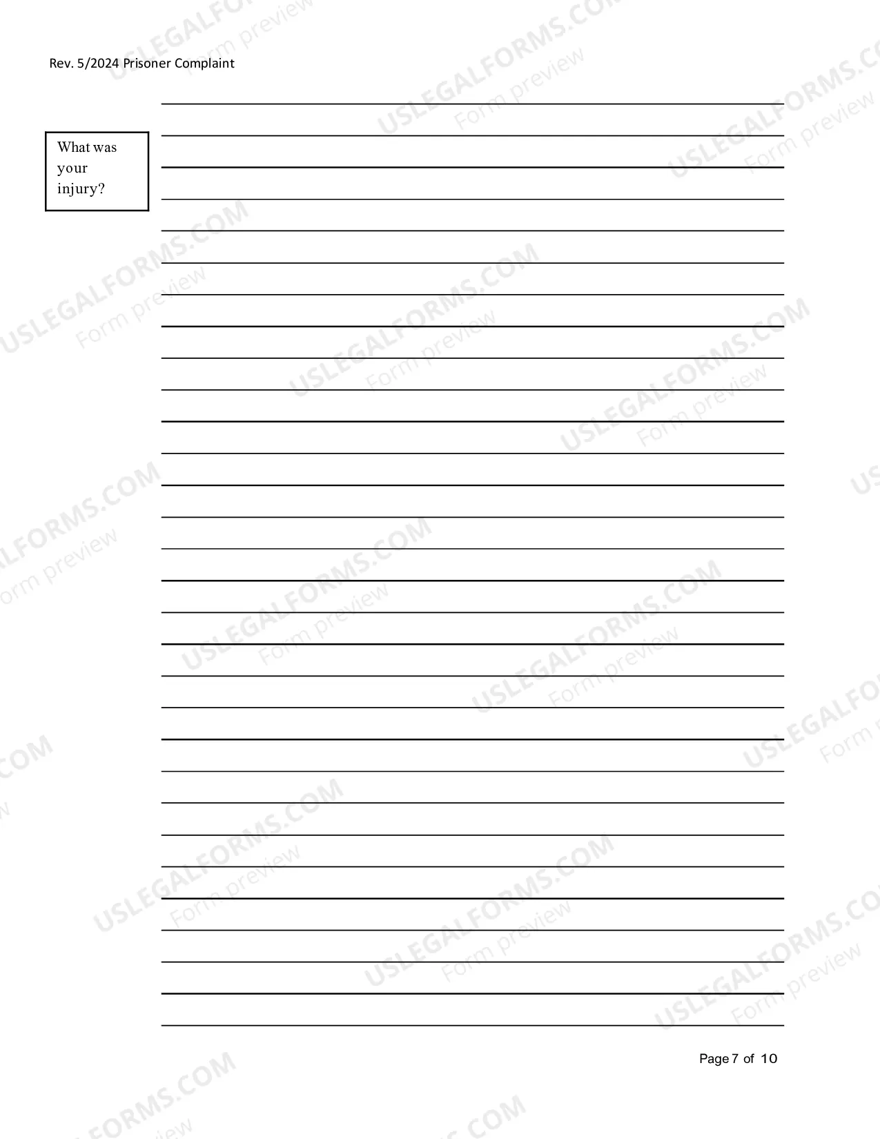 Preview Complaint