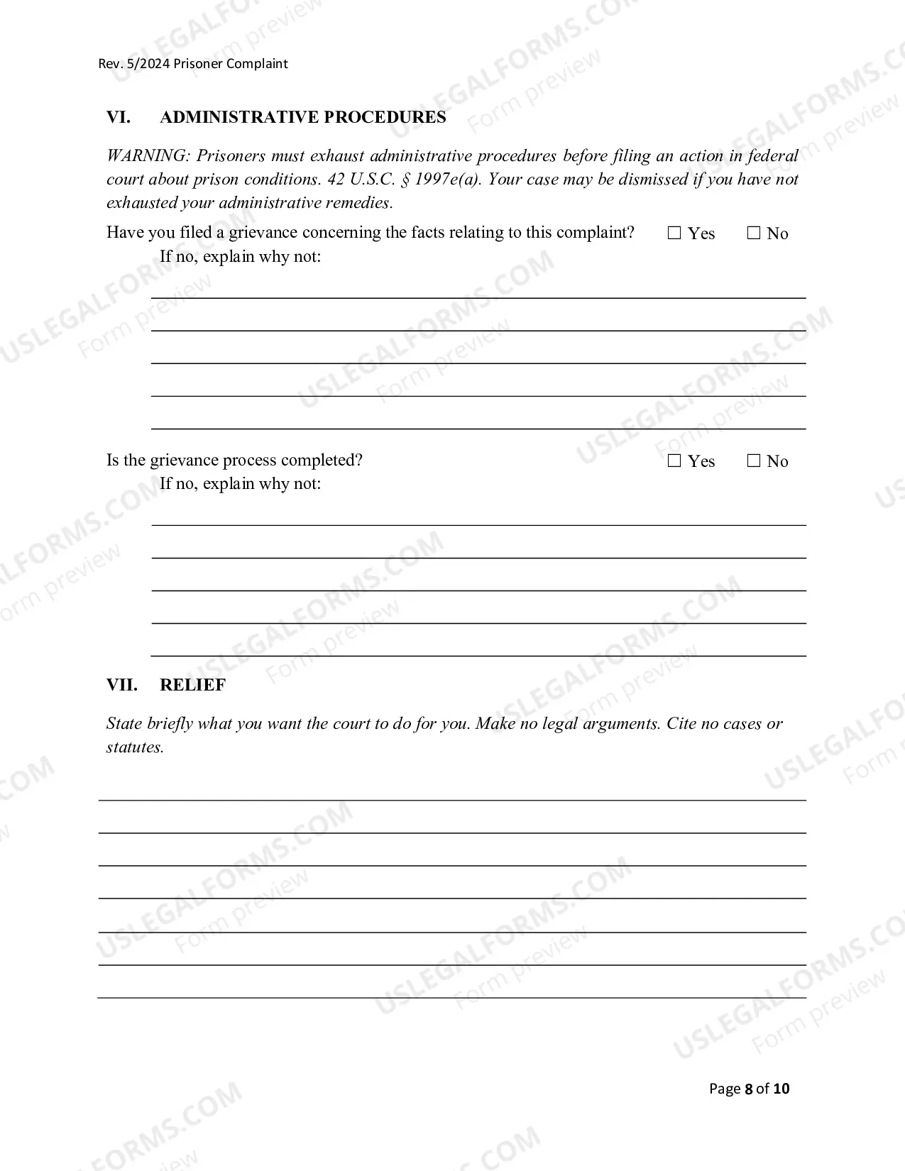 Preview Complaint