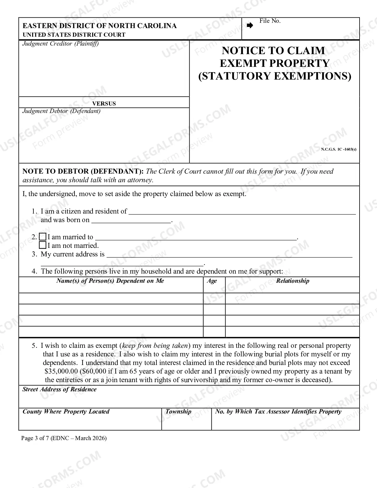 Preview Writ of Execution Package