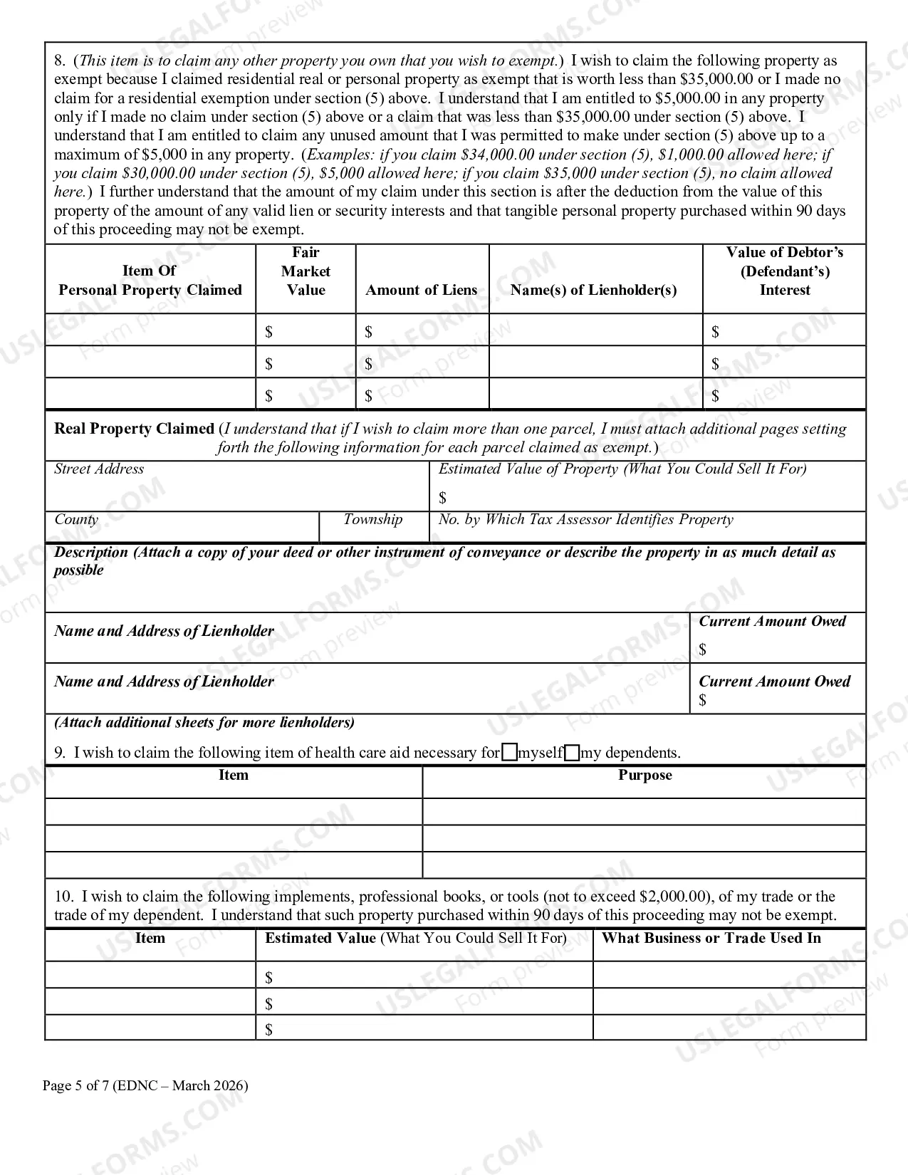 Preview Writ of Execution Package