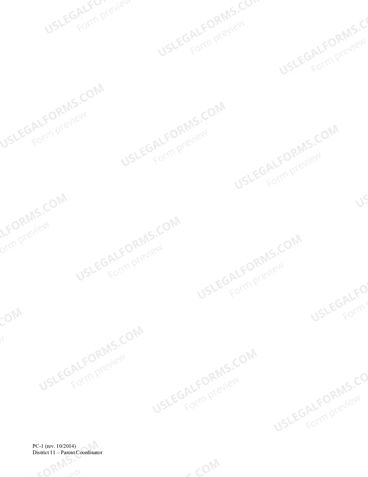 Preview PC-1 Request for Addition to Parenting Coordinator List-rev. Oct. 2014)-fillable)