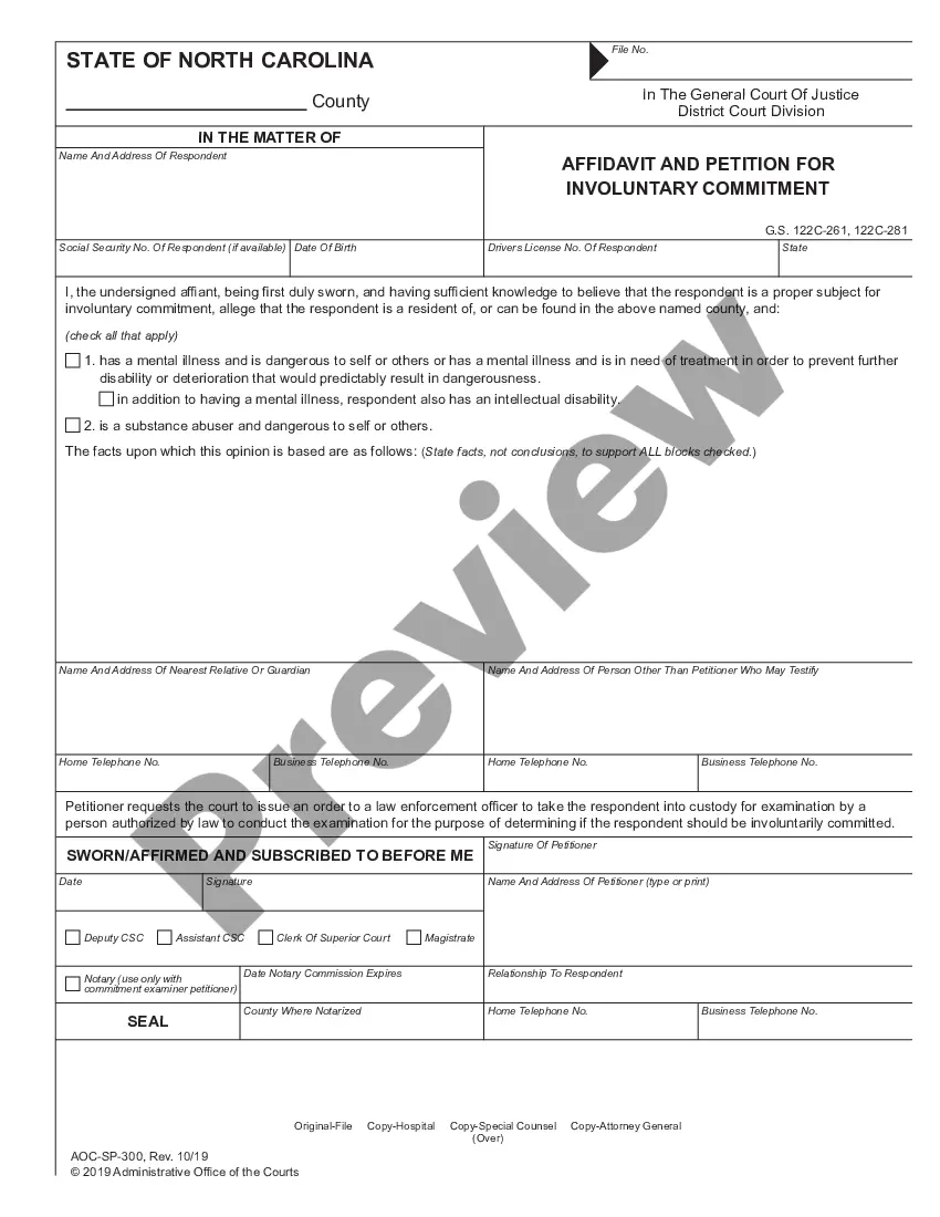 Involuntary civil commitment colorado