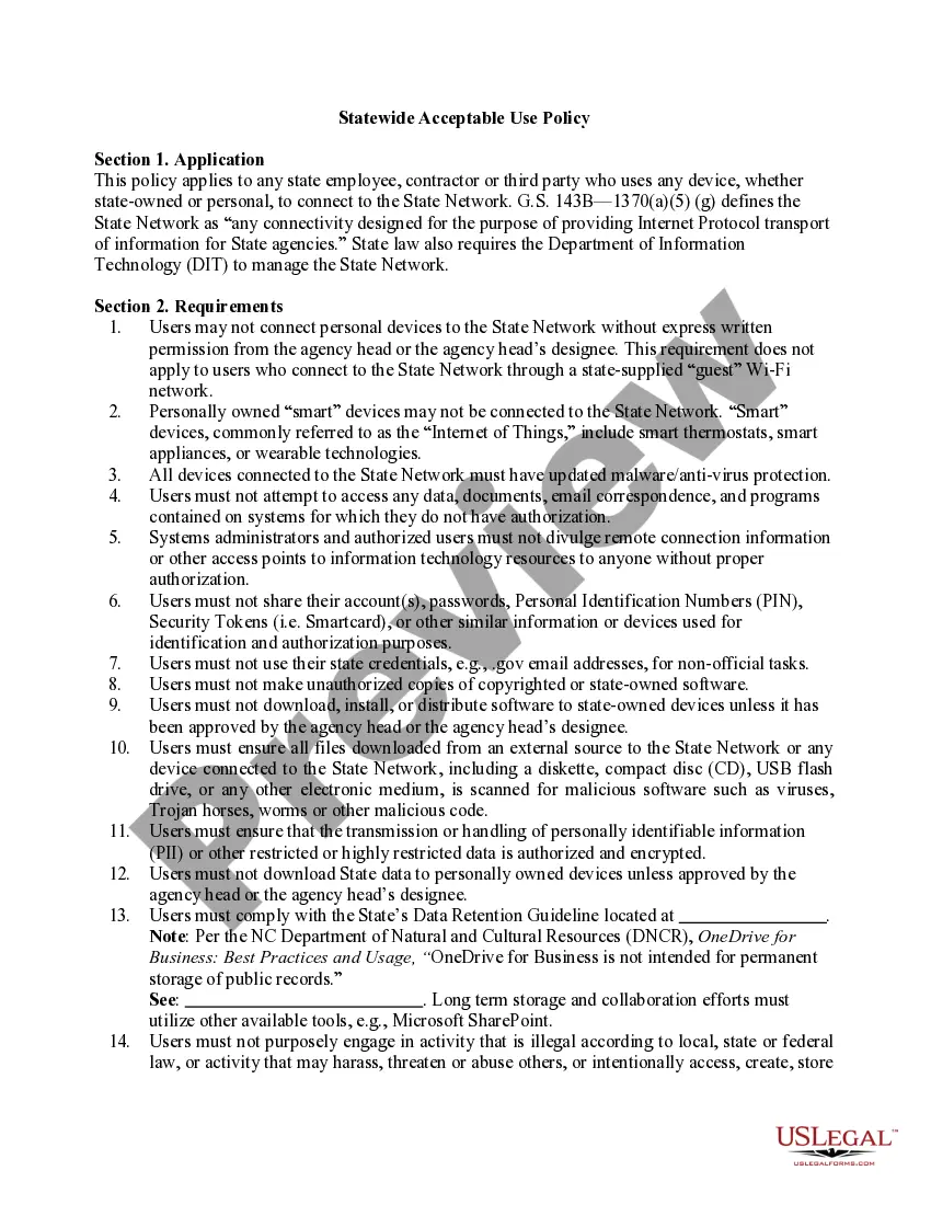 Preview Acceptable Use Policy - AUP