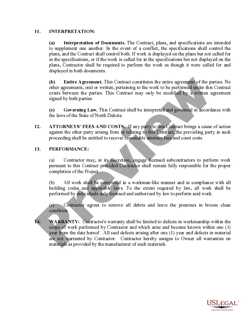 Preview Trim Carpenter Contract for Contractor