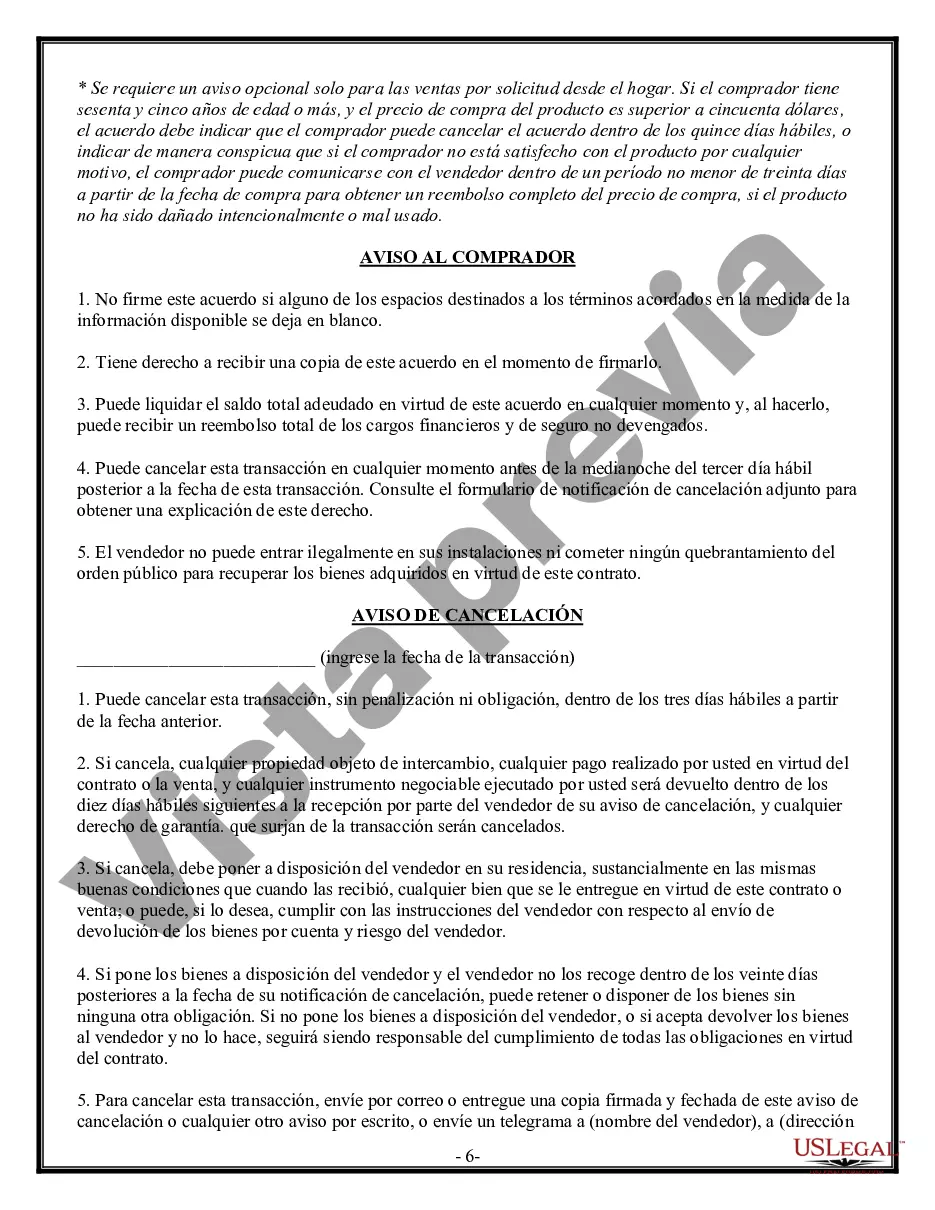 Preview Contrato HVAC para contratista