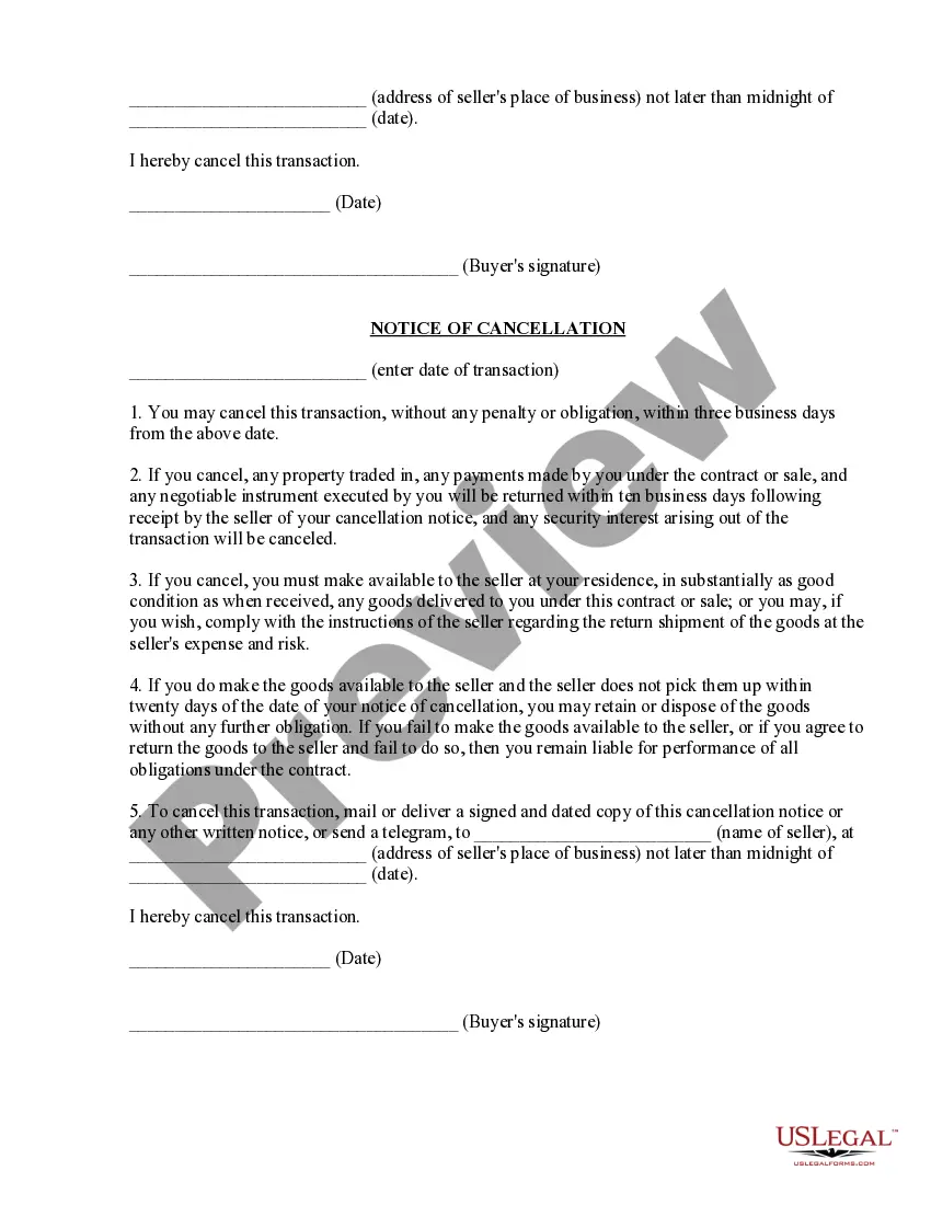 Preview Landscape Contract for Contractor