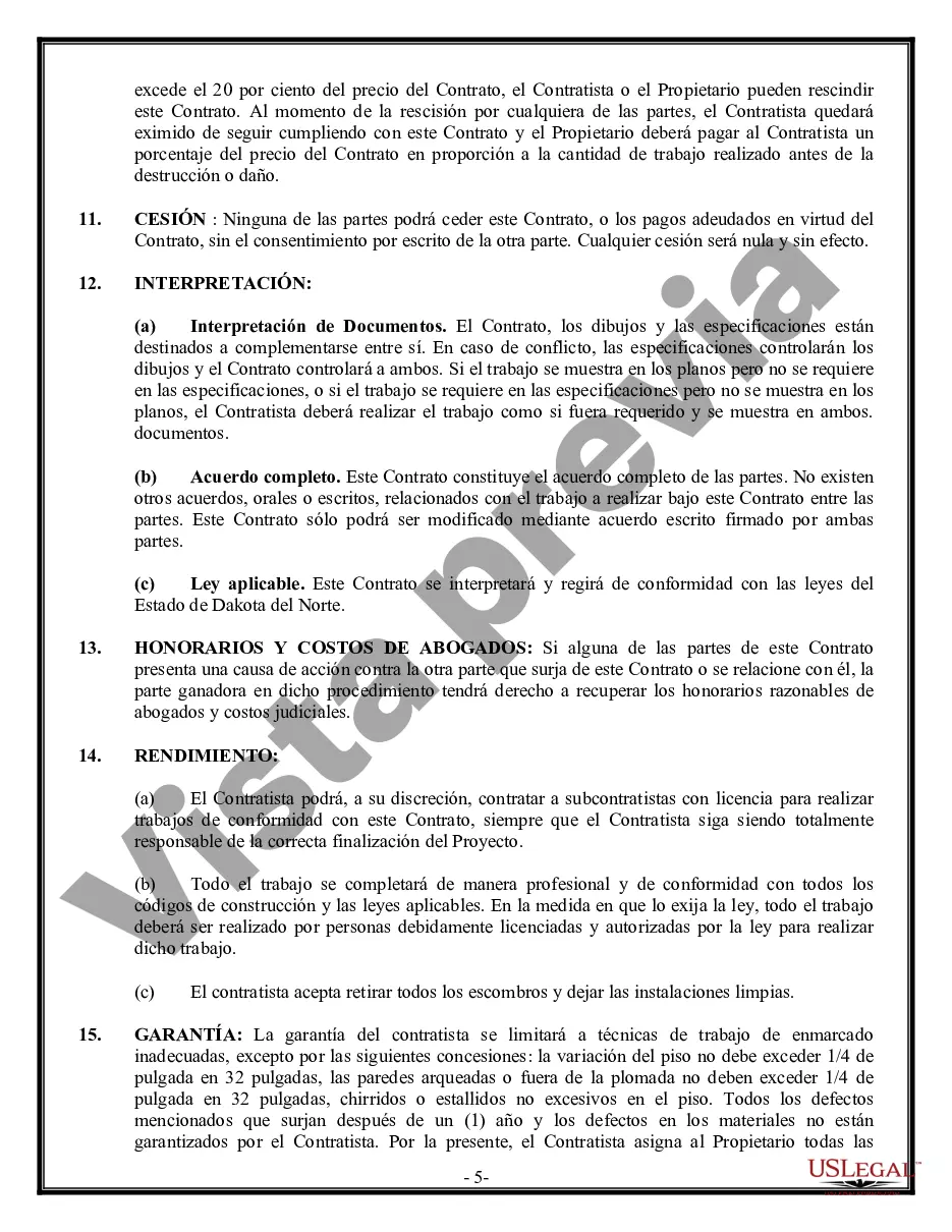 Preview Contrato marco para contratista