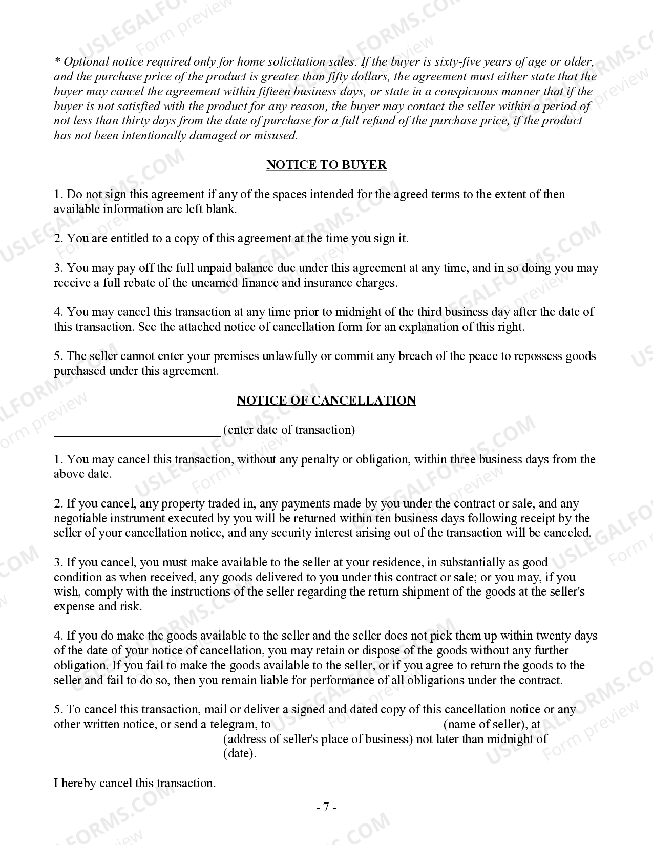 North Dakota Framing Contract for Contractor US Legal Forms