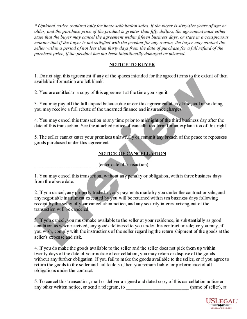 Preview Refrigeration Contract for Contractor