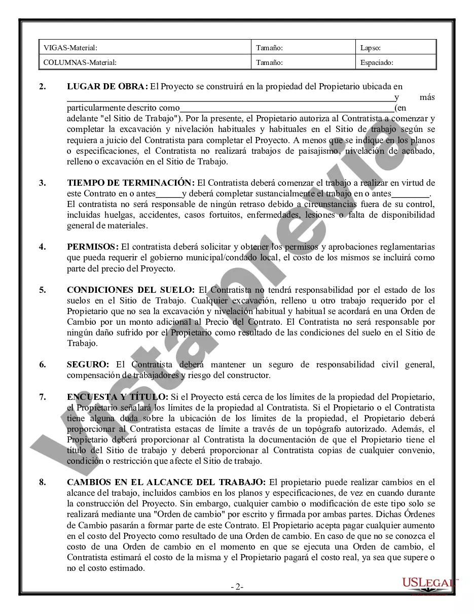 Preview Contrato de Fundación para Contratista