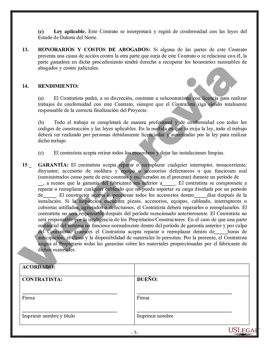 Preview Contrato Eléctrico para Contratista