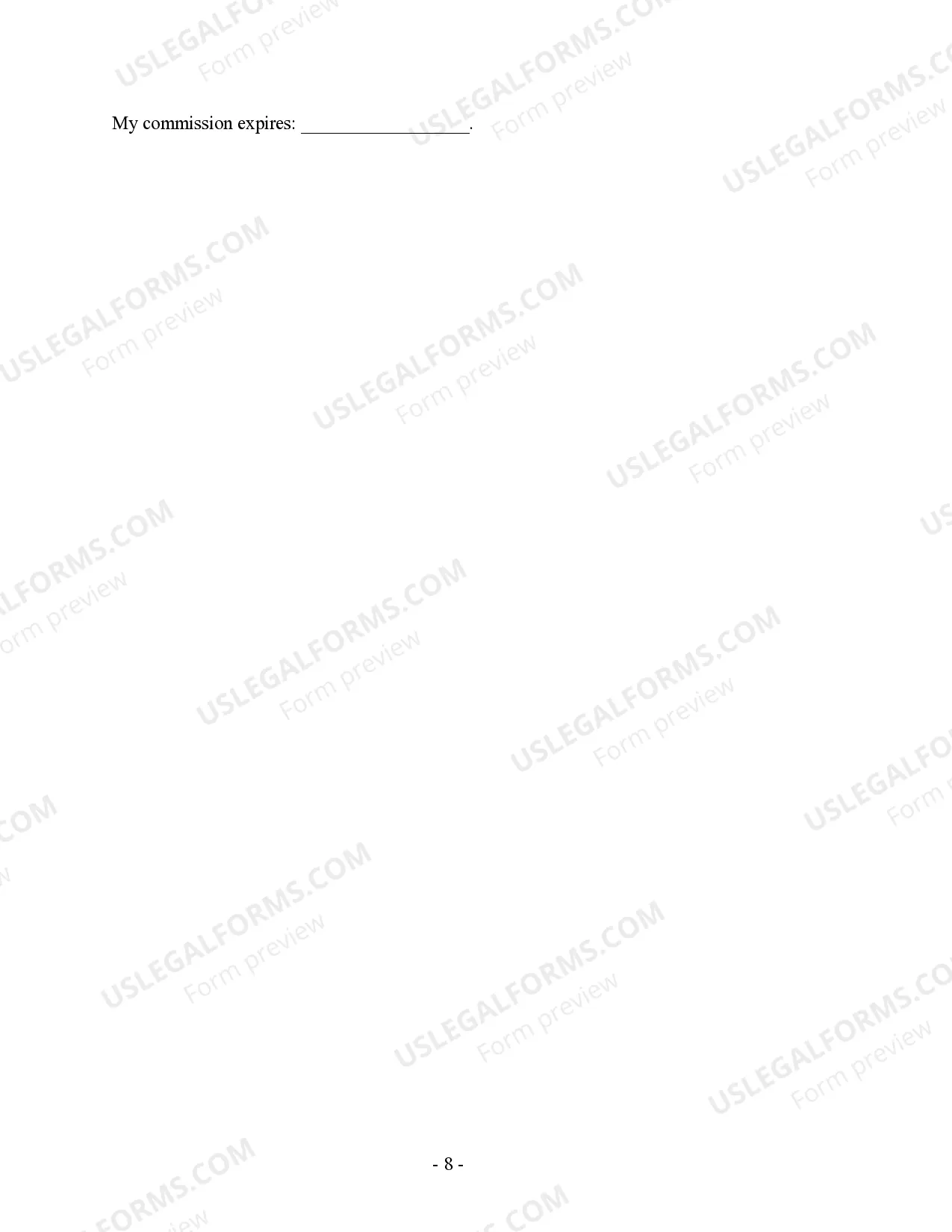 Preview North Dakota Prenuptial Premarital Agreement without Financial Statements