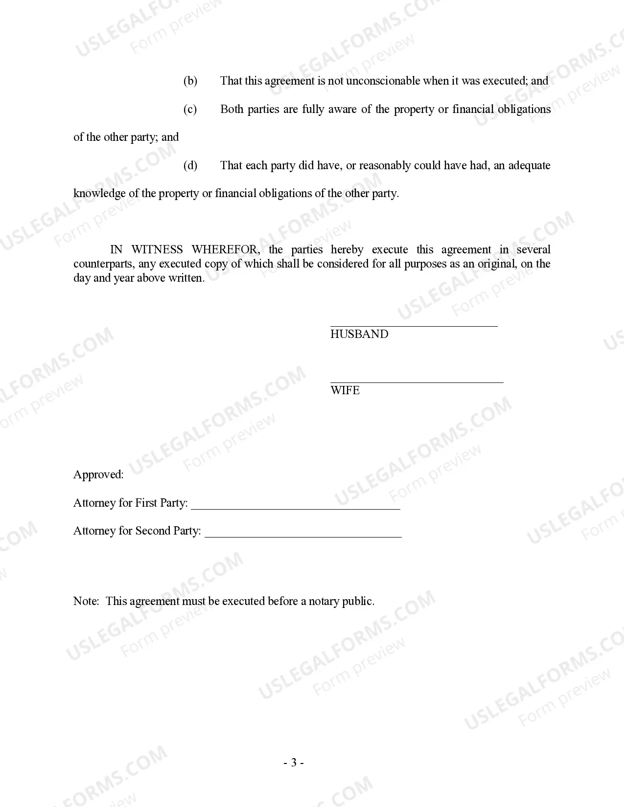 Preview Amendment to Prenuptial or Premarital Agreement