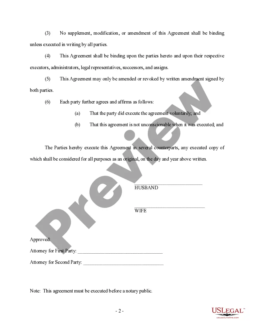 Preview Revocation of Premarital or Prenuptial Agreement