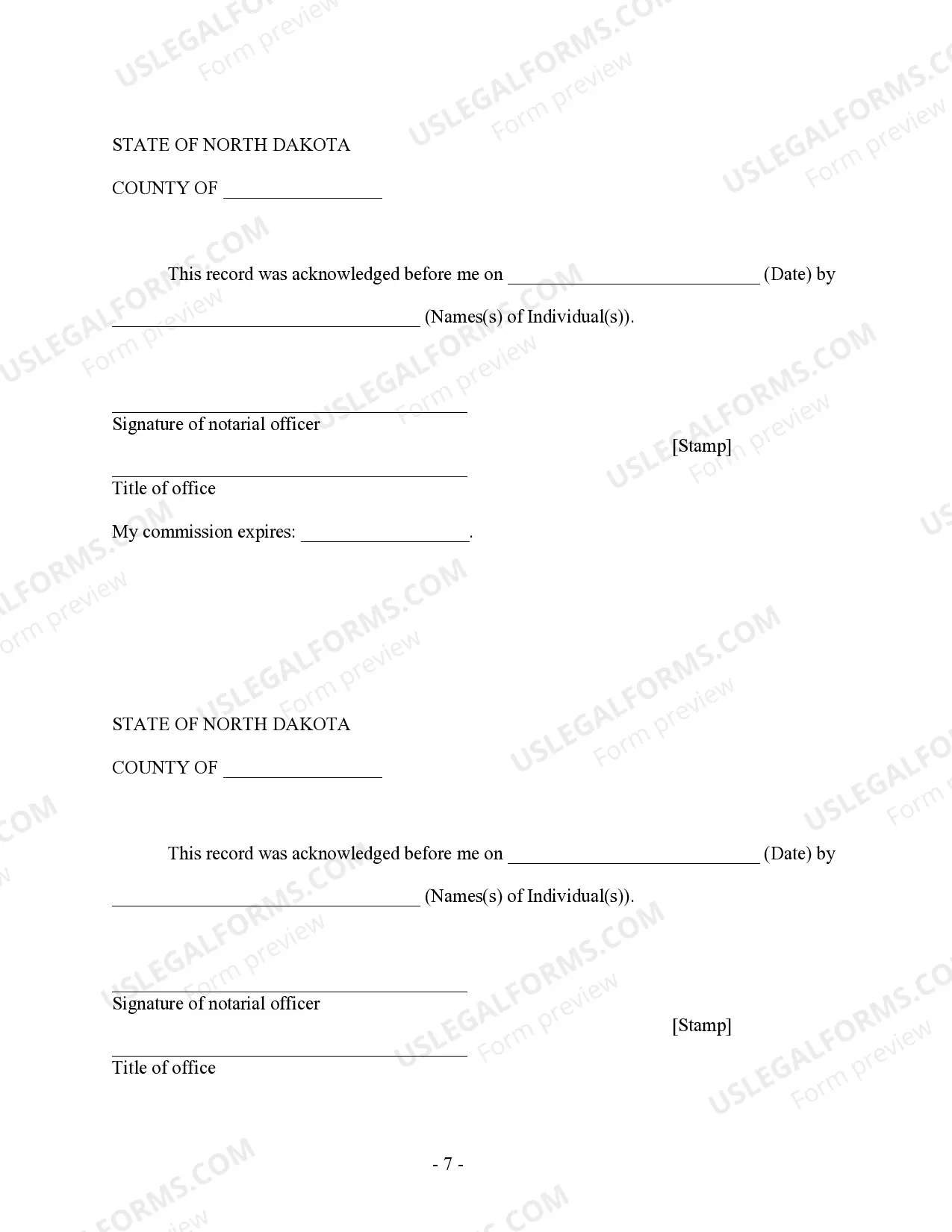Preview North Dakota Prenuptial Premarital Agreement with Financial Statements