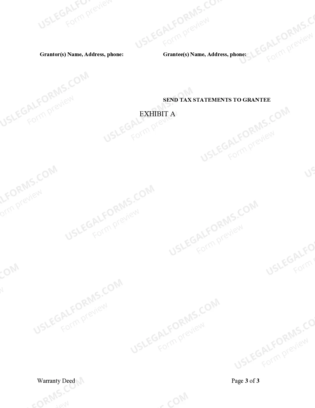 Preview Warranty Deed from Individual to Husband and Wife