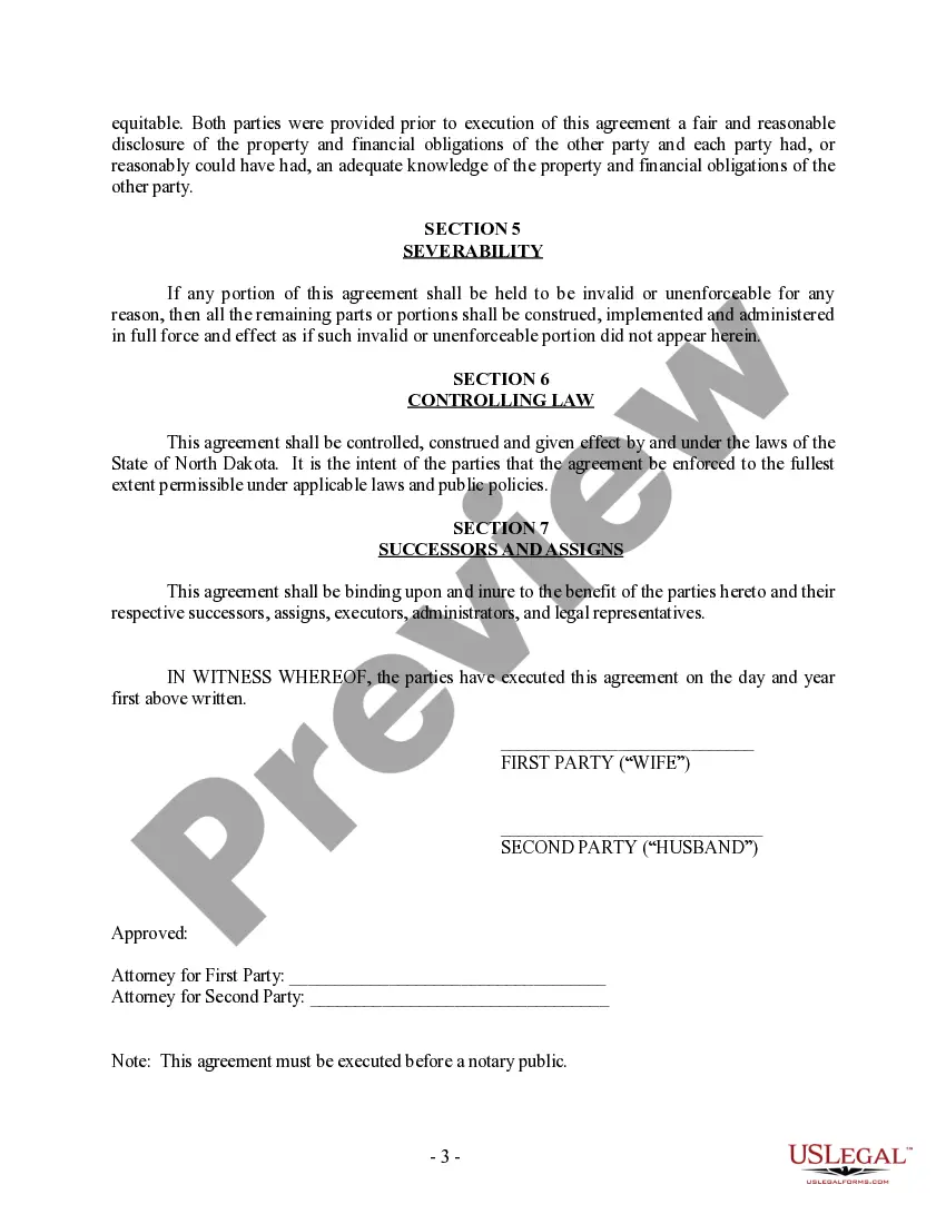 Preview Amendment to Postnuptial Property Agreement