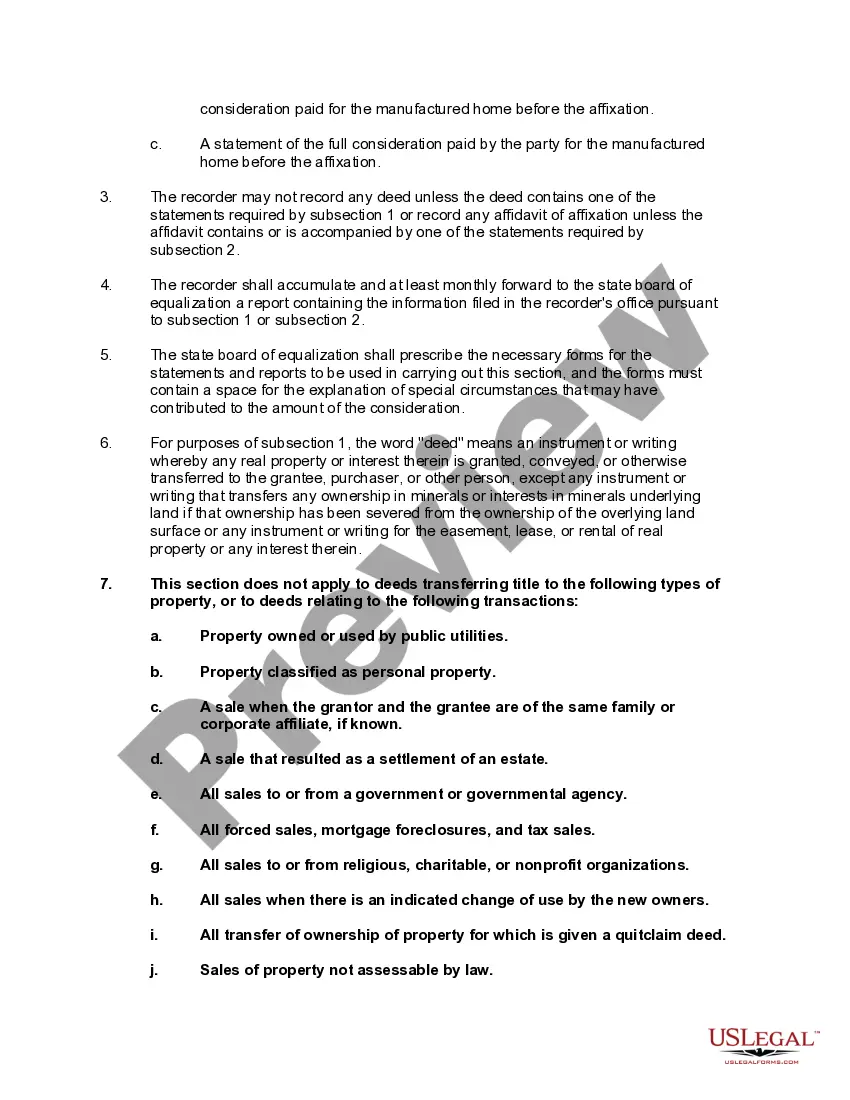 Preview Warranty Deed from Six Individuals (multiple jurisdictions) to One Individual