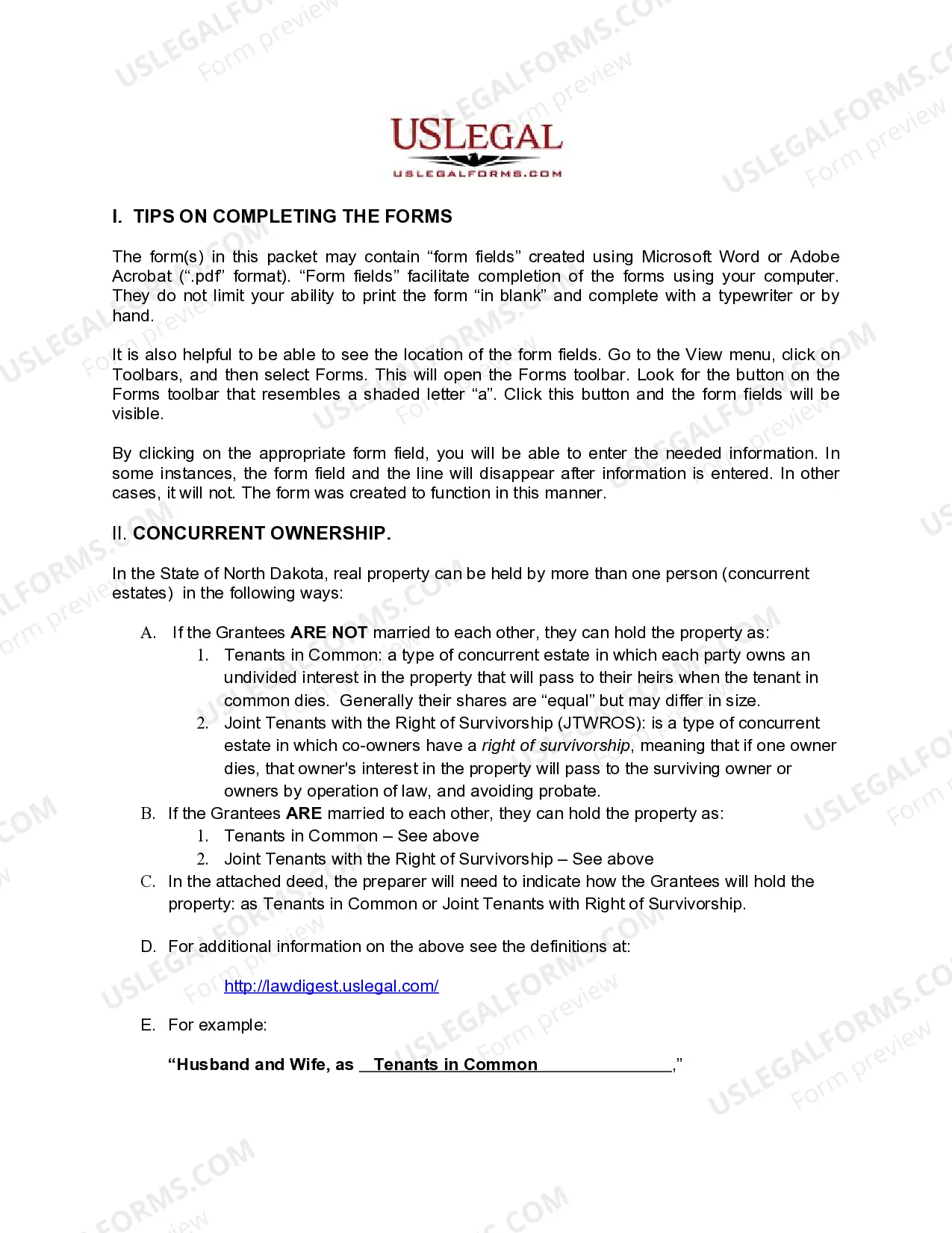 Preview Mineral Deed from Husband and Wife/Two Individuals to Husband and Wife/Two Individuals