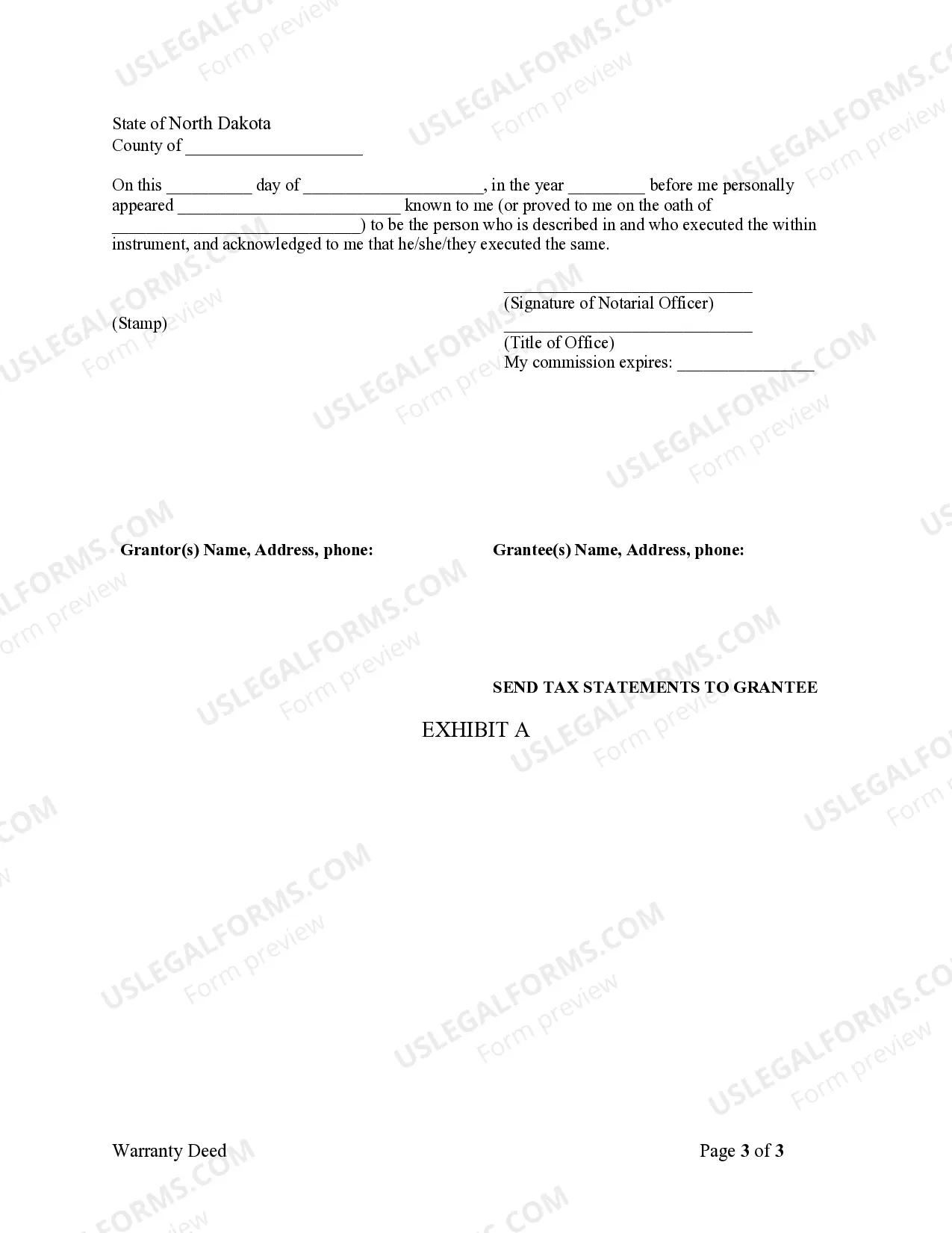 Preview Warranty Deed from two Individuals to Corporation