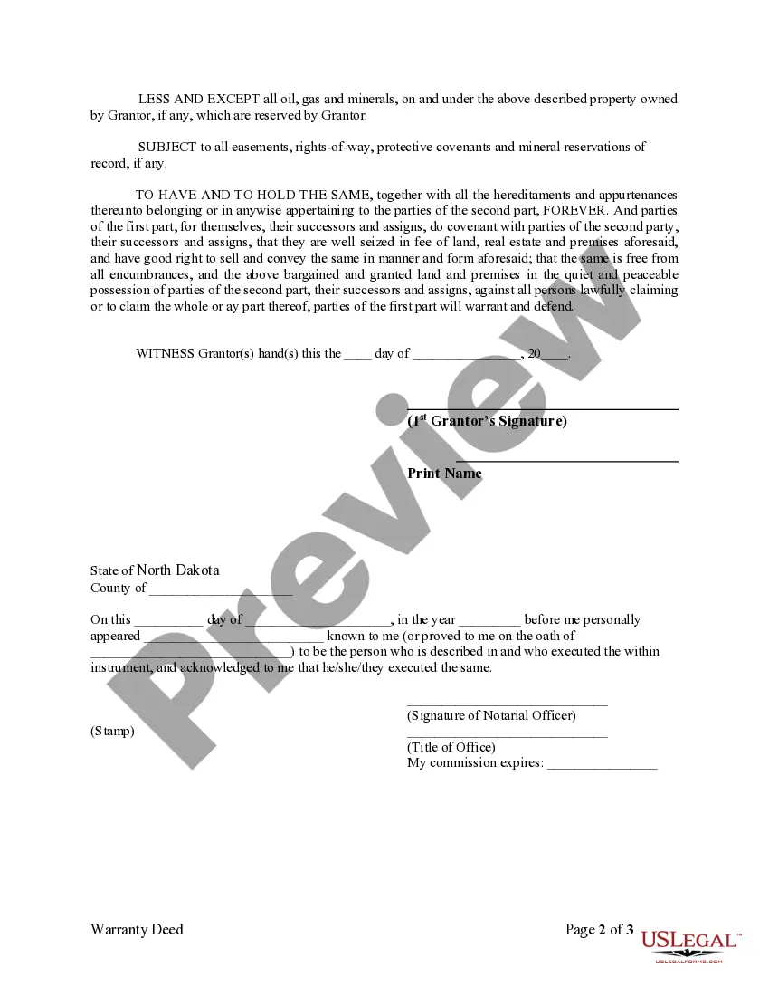 Preview Warranty Deed from Individual to LLC