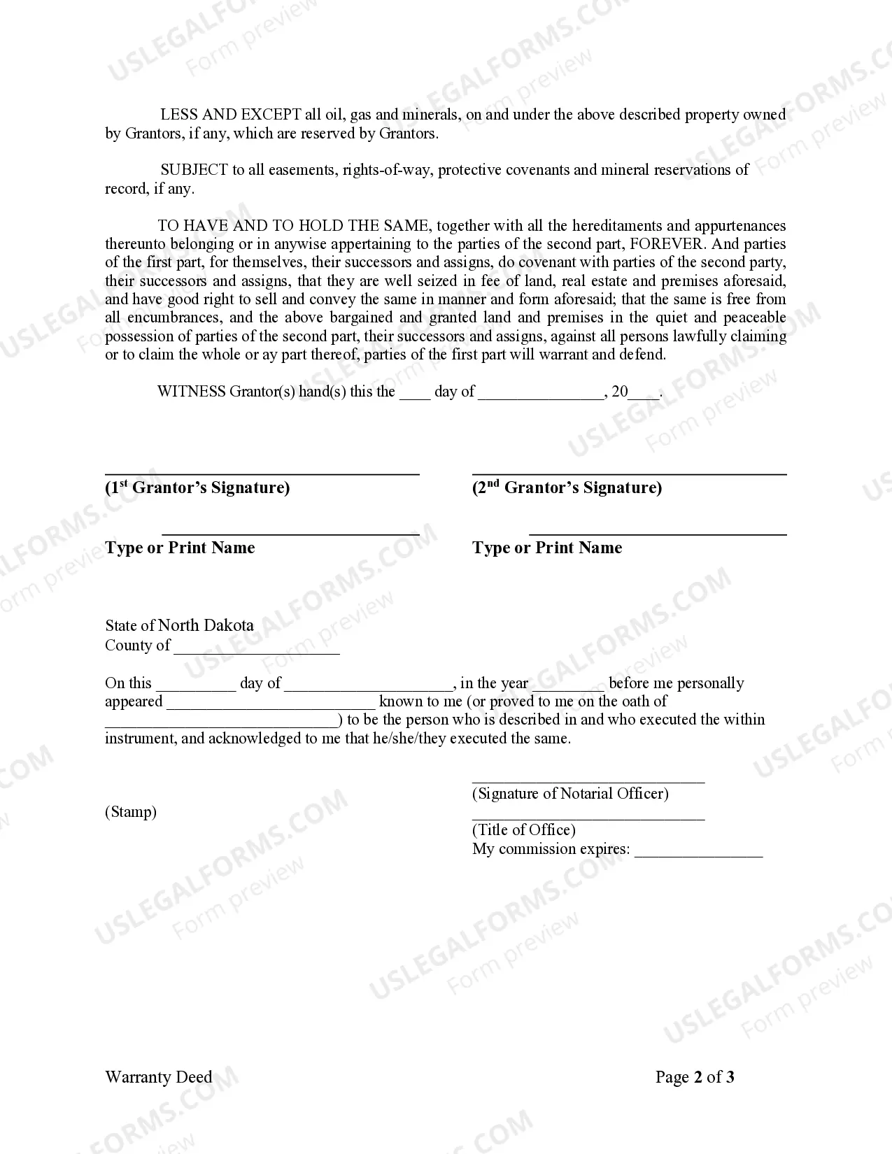 Preview Warranty Deed from Husband and Wife to Corporation