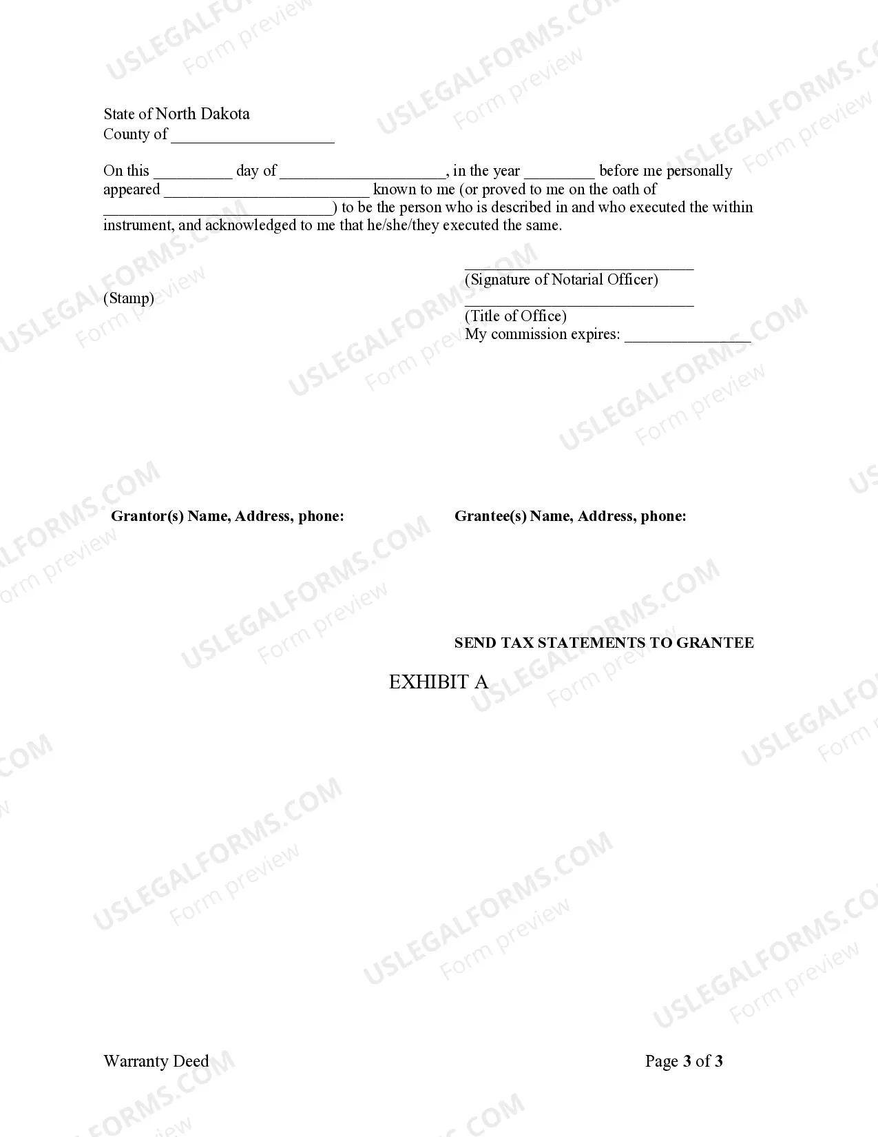 Preview Warranty Deed from Husband and Wife to LLC