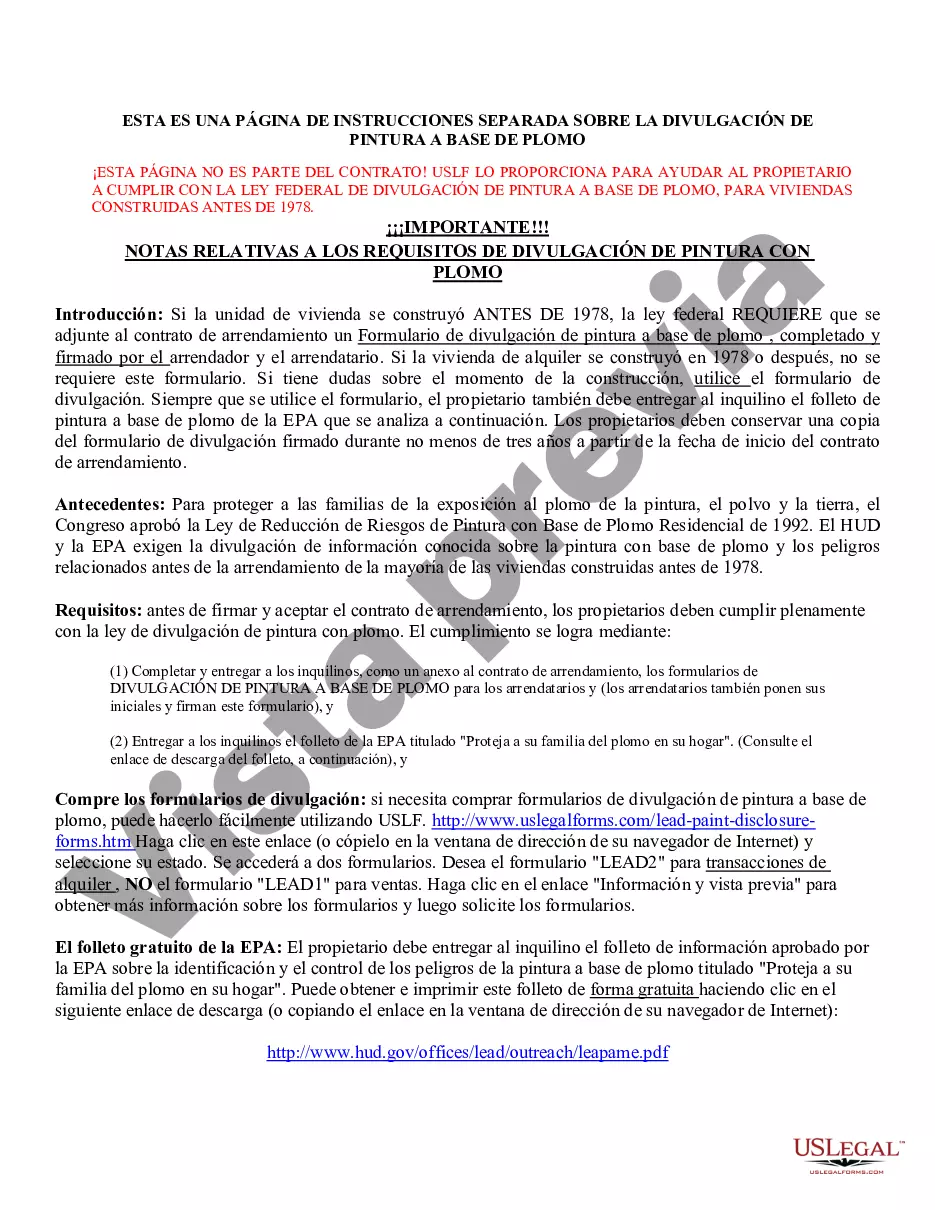 Preview Contrato de Arrendamiento Temporal para el Comprador Potencial de Residencia antes del Cierre