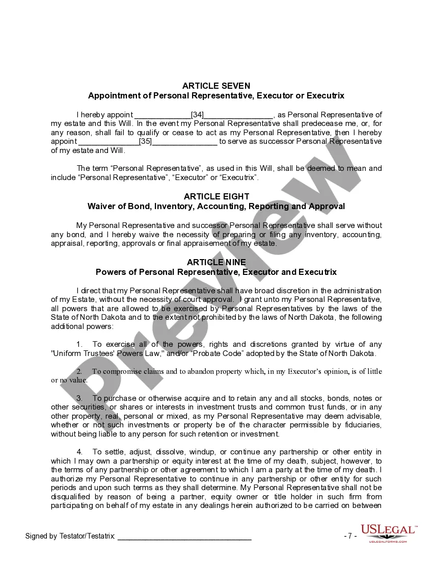 Preview Mutual Wills Package of Last Wills and Testaments for Man and Woman living together not Married with Adult Children