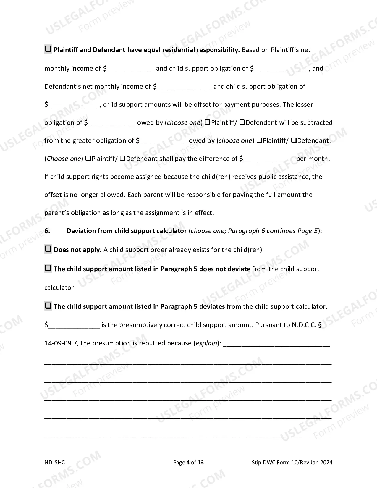 Preview Judgment of Divorce with Minor Children