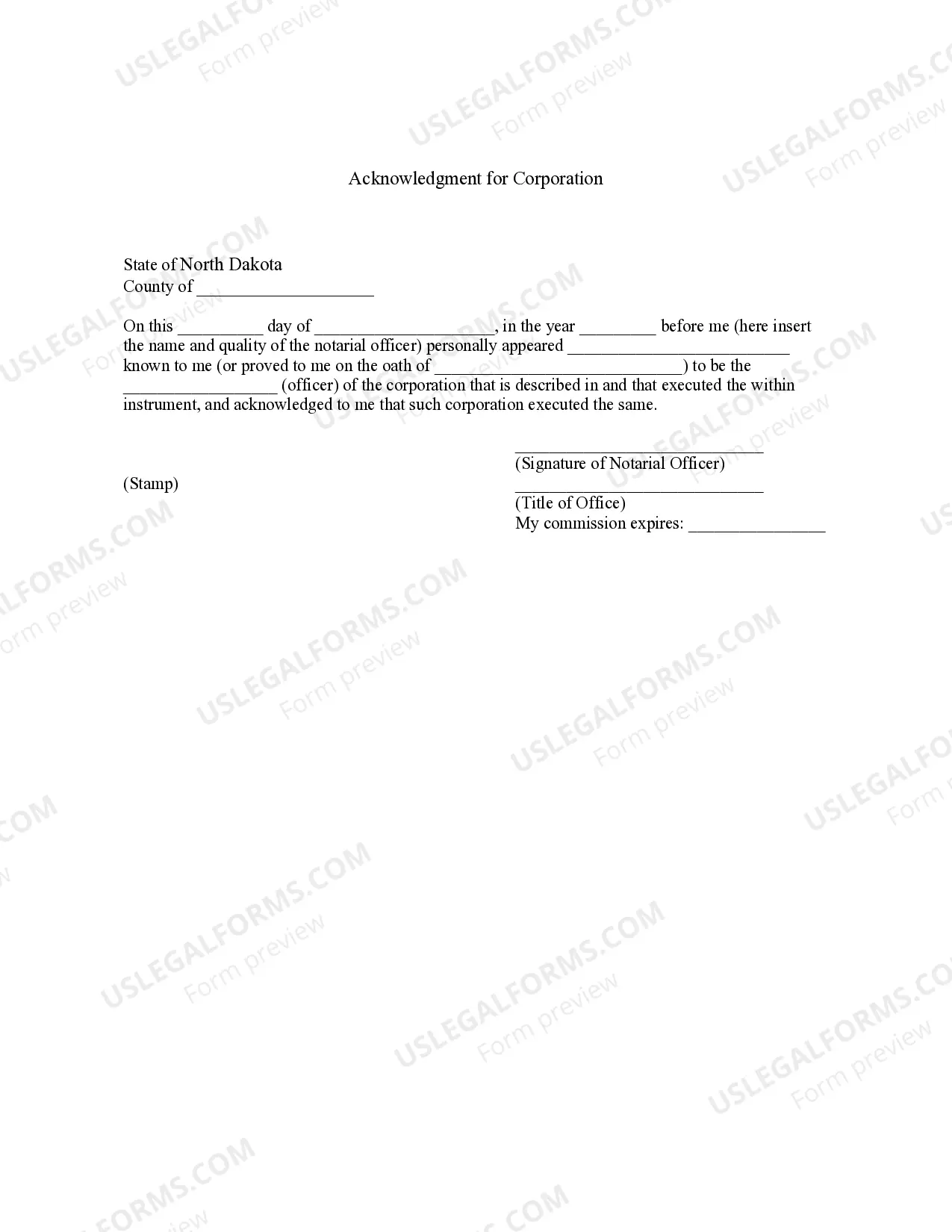 Preview Bill of Sale without Warranty by Corporate Seller