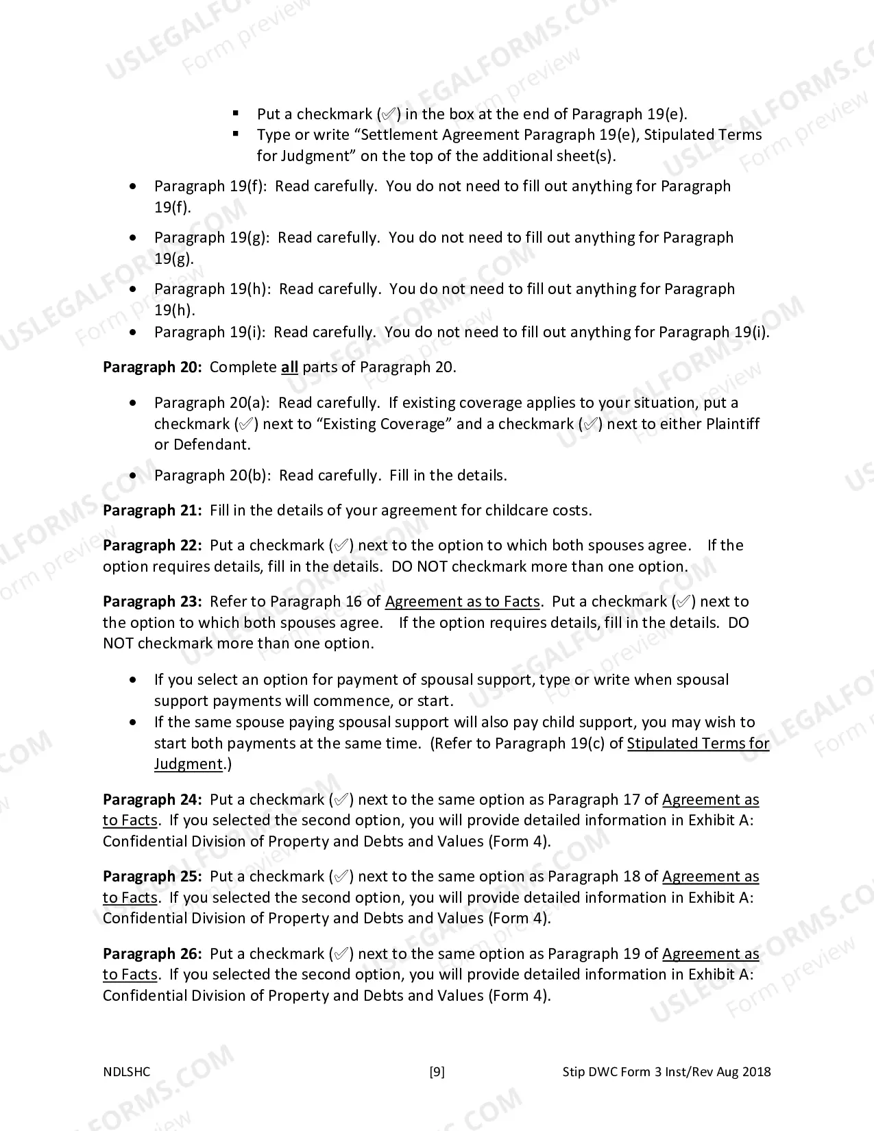Preview Marital Domestic Separation and Property Settlement Agreement Minor Children Parties May have Joint Property or Debts effective Immediately