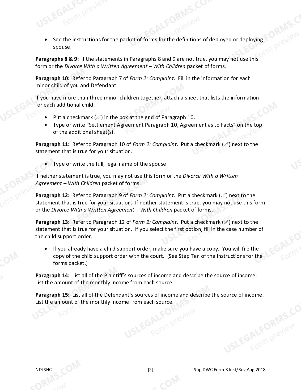 Preview Marital Domestic Separation and Property Settlement Agreement Minor Children Parties May have Joint Property or Debts effective Immediately
