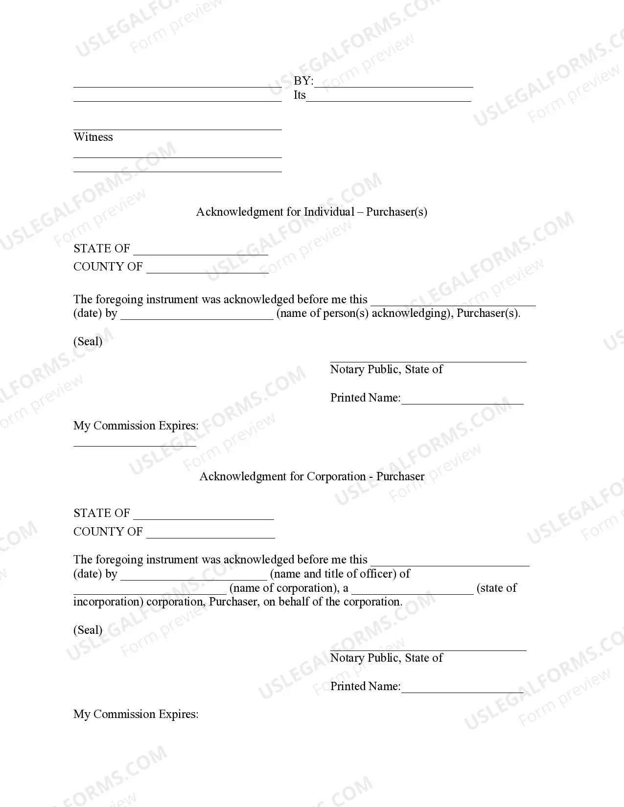 Preview North Dakota Timber Sale Contract