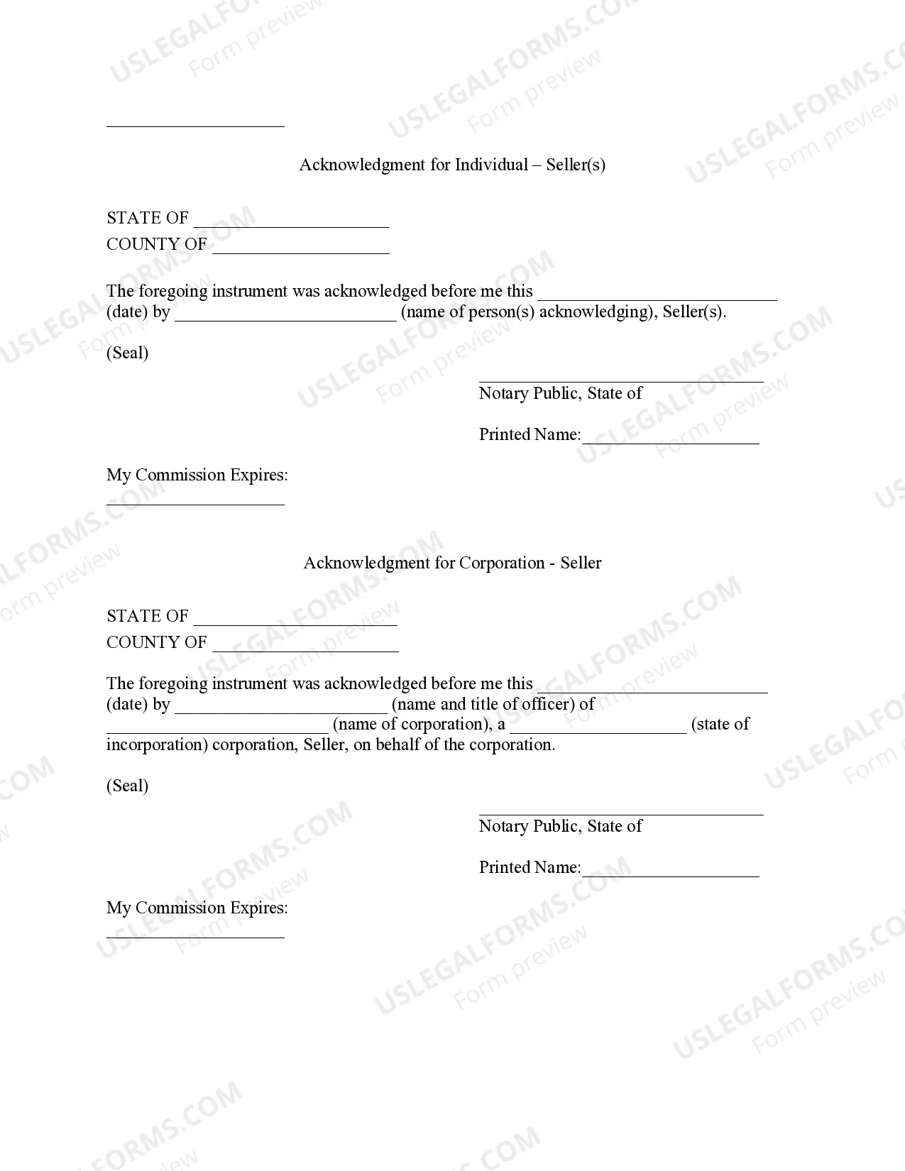 Preview North Dakota Timber Sale Contract