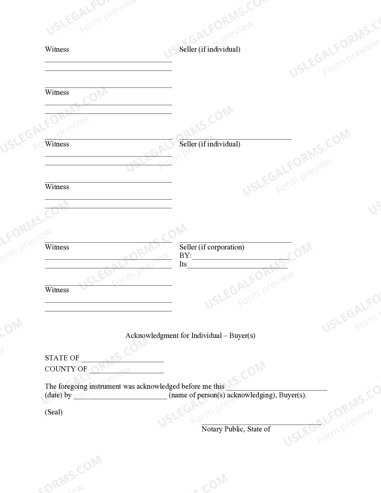 Preview North Dakota Forest Products Timber Sale Contract