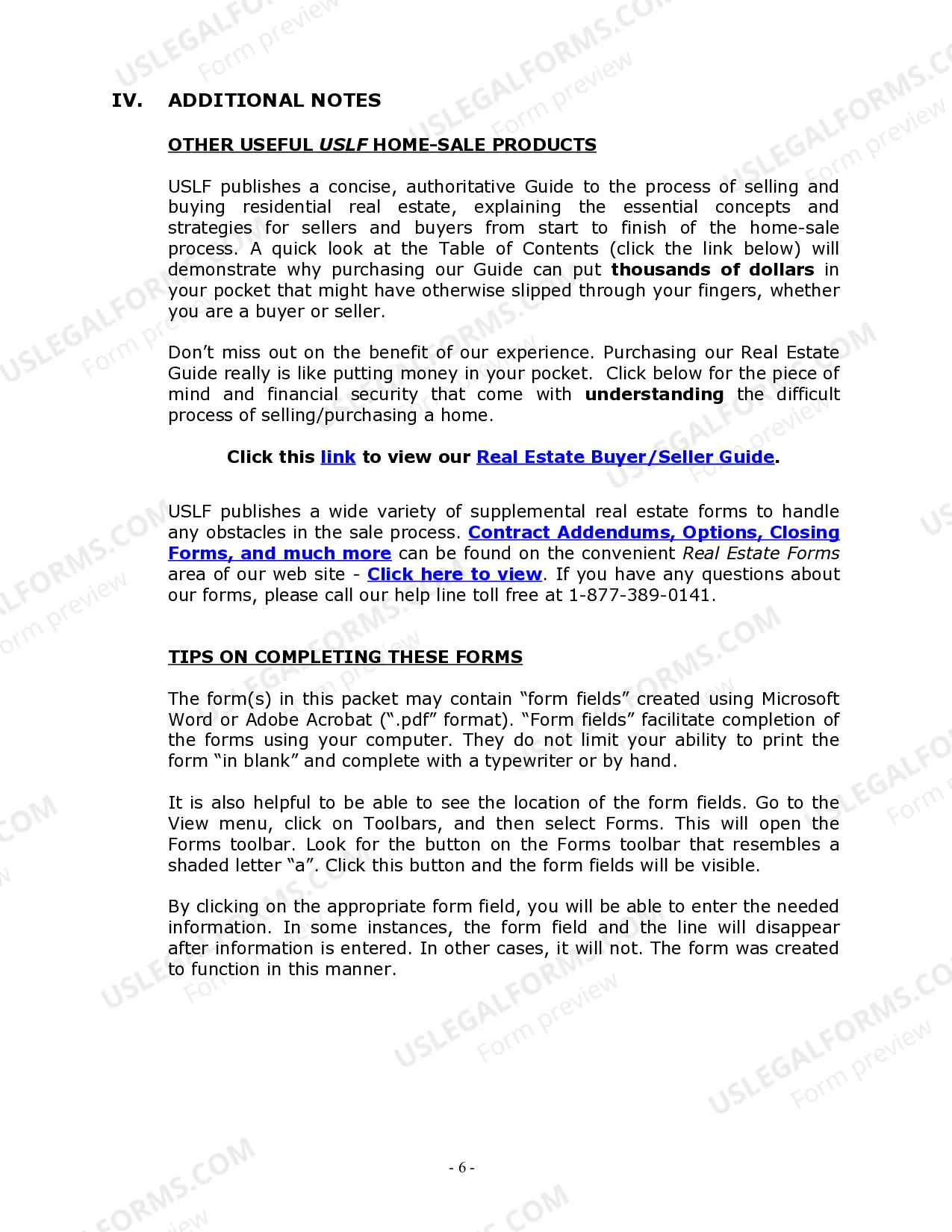 Preview North Dakota Real Estate Home Sales Package with Offer to Purchase, Contract of Sale, Disclosure Statements and more for Residential House