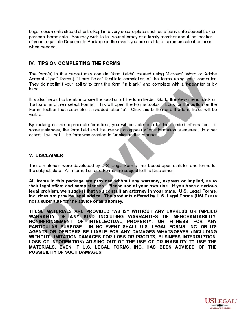 Get North Dakota Life Documents Planning Package, including Will, Power of Attorney and Living Will Preview North Dakota Life Documents Planning Package, including Will, Power of Attorney and Living Will