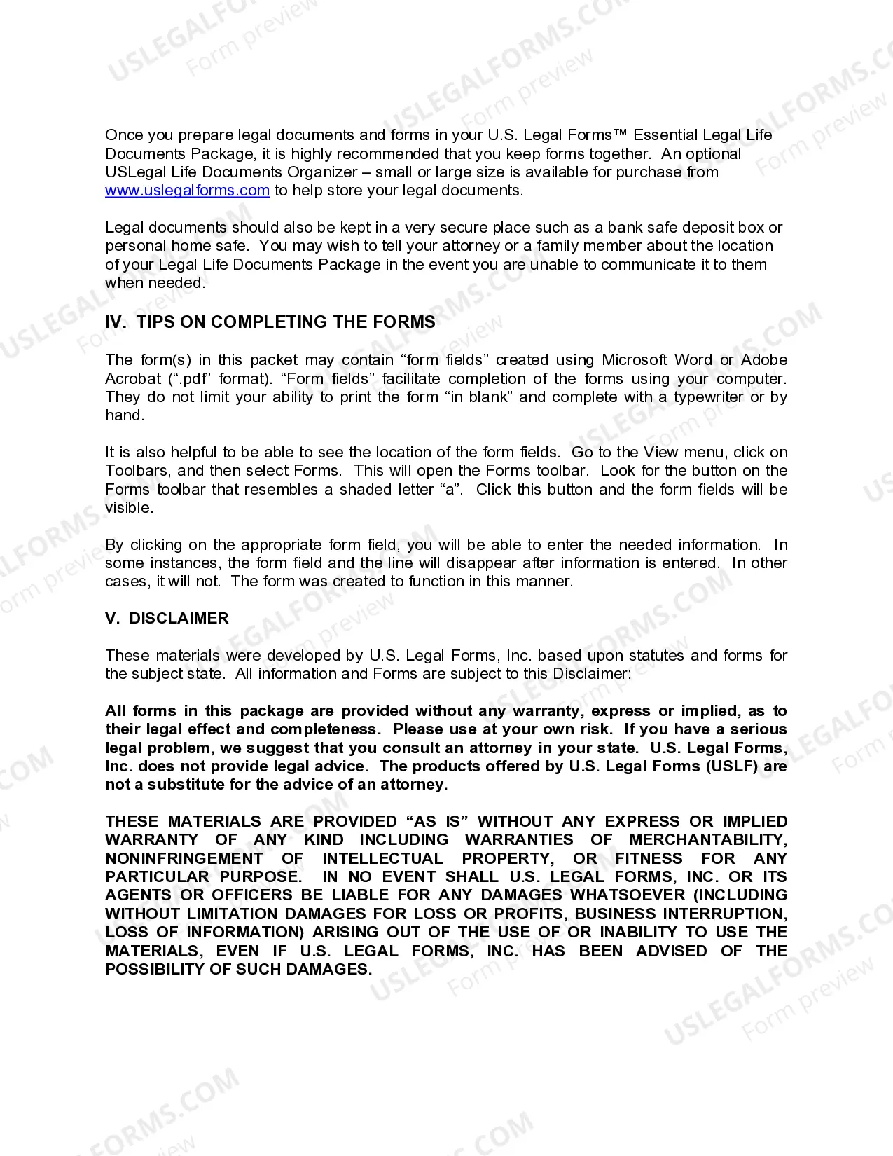 Preview North Dakota Essential Legal Life Documents for Newlyweds