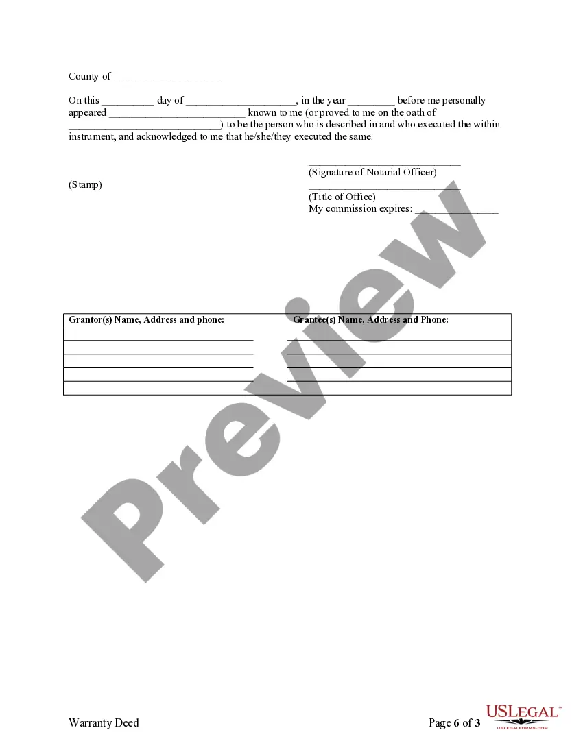 Get Warranty Deed for Separate or Joint Property to Joint Tenancy Preview Warranty Deed for Separate or Joint Property to Joint Tenancy