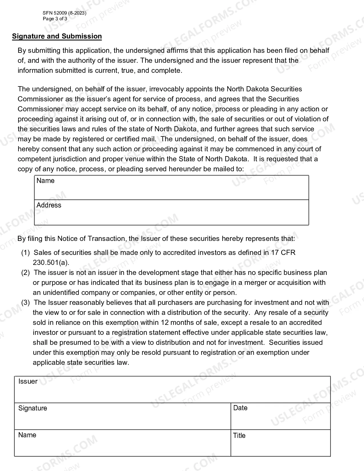 Preview Accredited Investor Exemption
