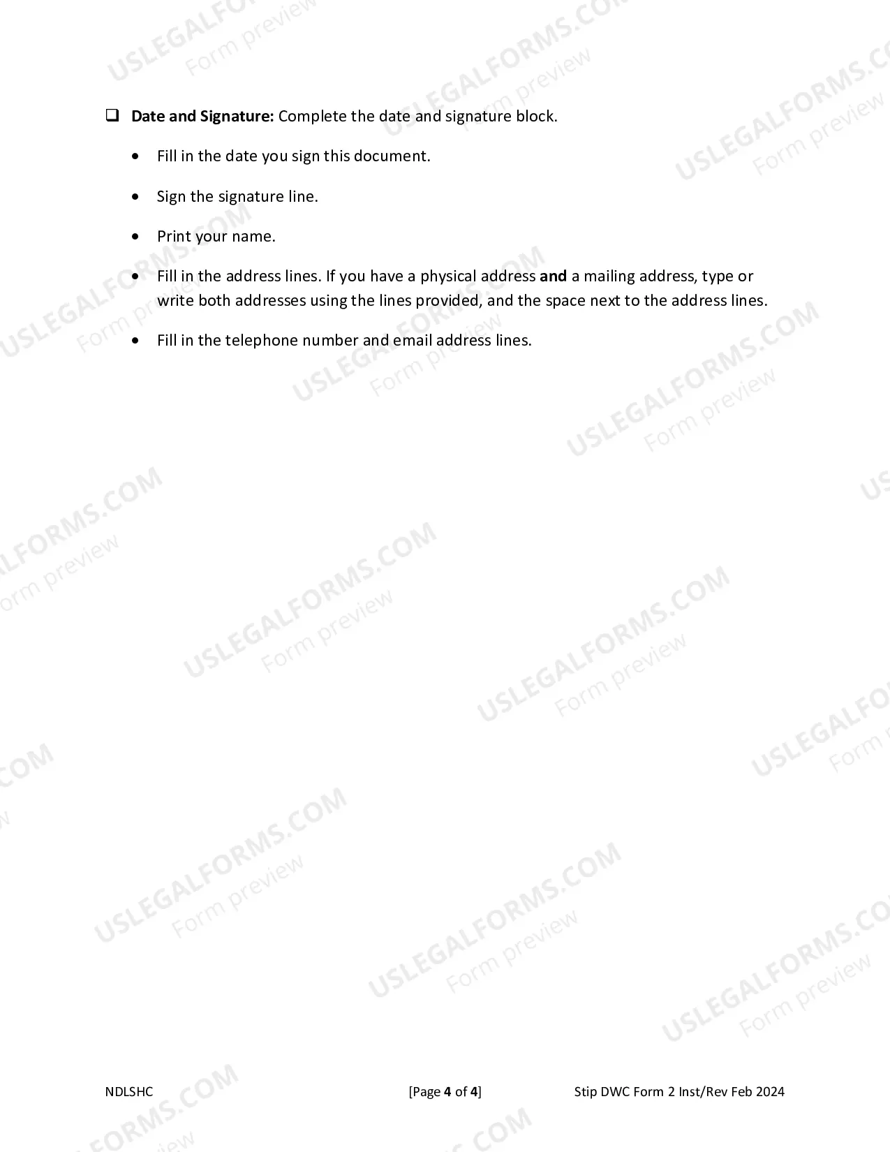 Preview Form 2 Complaint