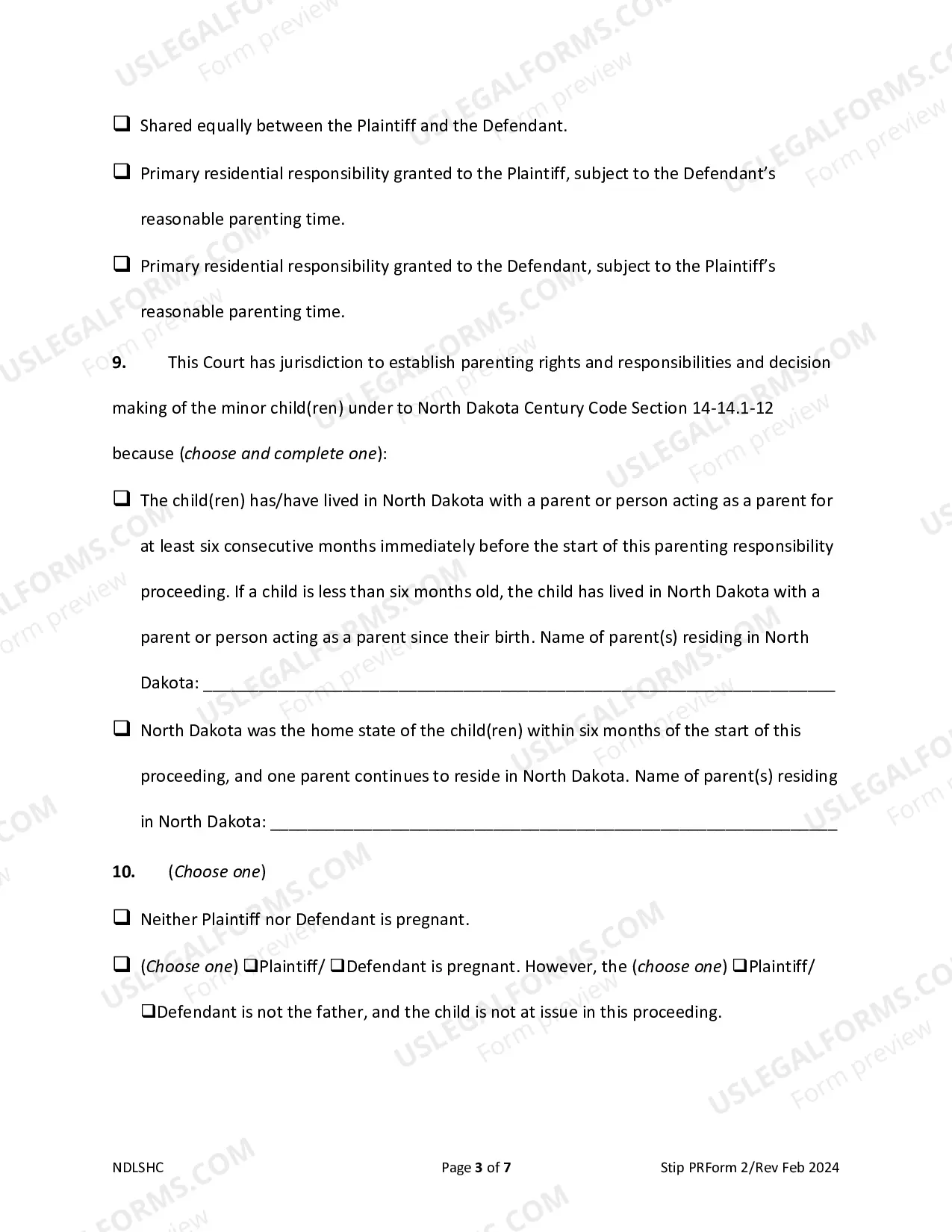 Preview Form 2 Complaint