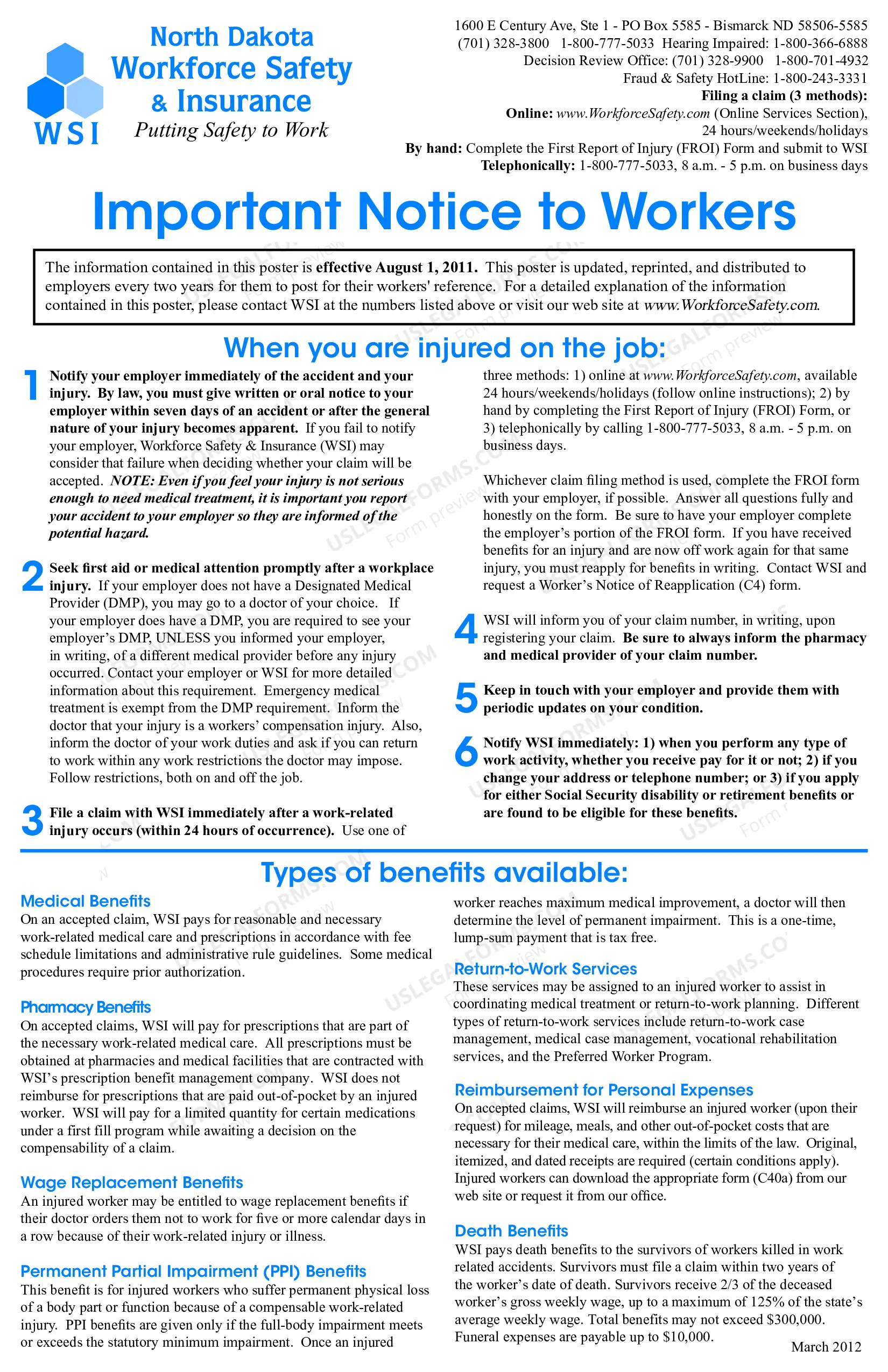 Preview Designated Medical ProviderSelection Form