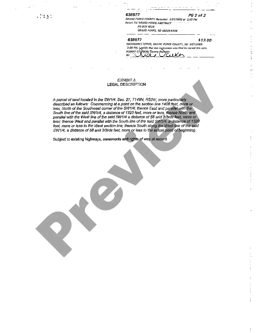 Preview Partial Release of Assignment of Rents and Proceeds